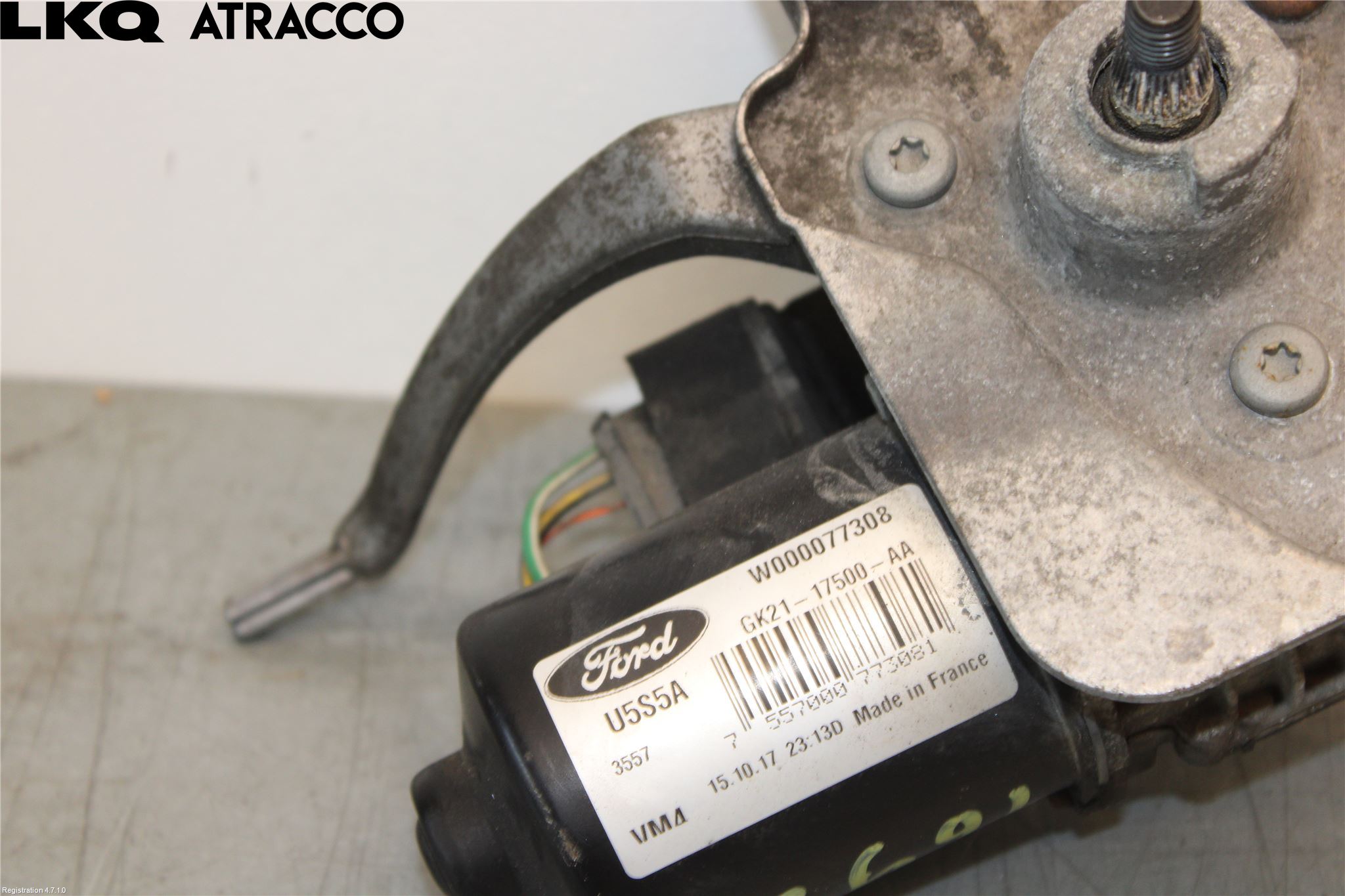 Ford TRANSIT SKÅP/BUSS 14-22 Torkarmotor Baklucka