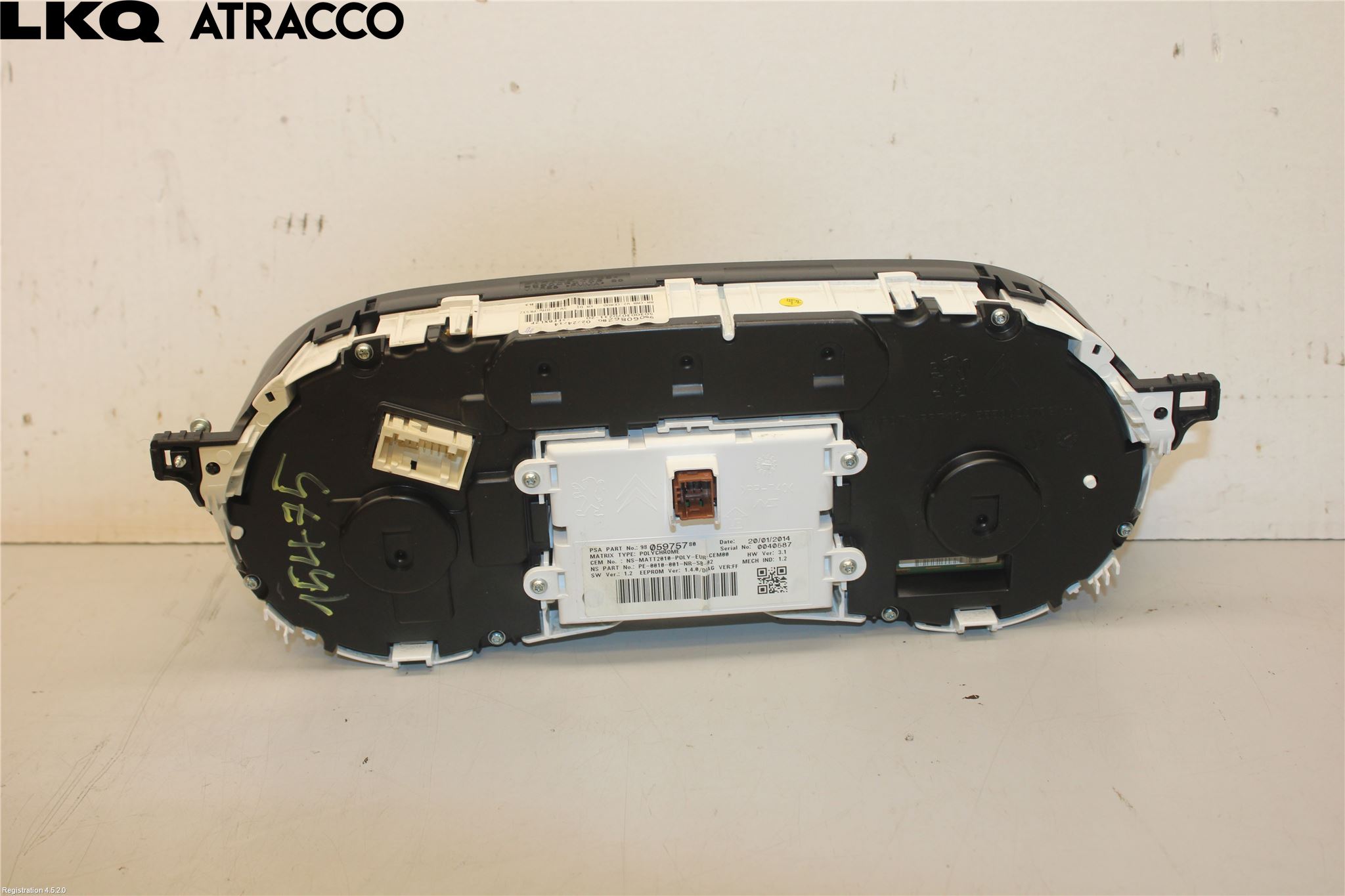 Peugeot 508 11-18 Instrument Komb