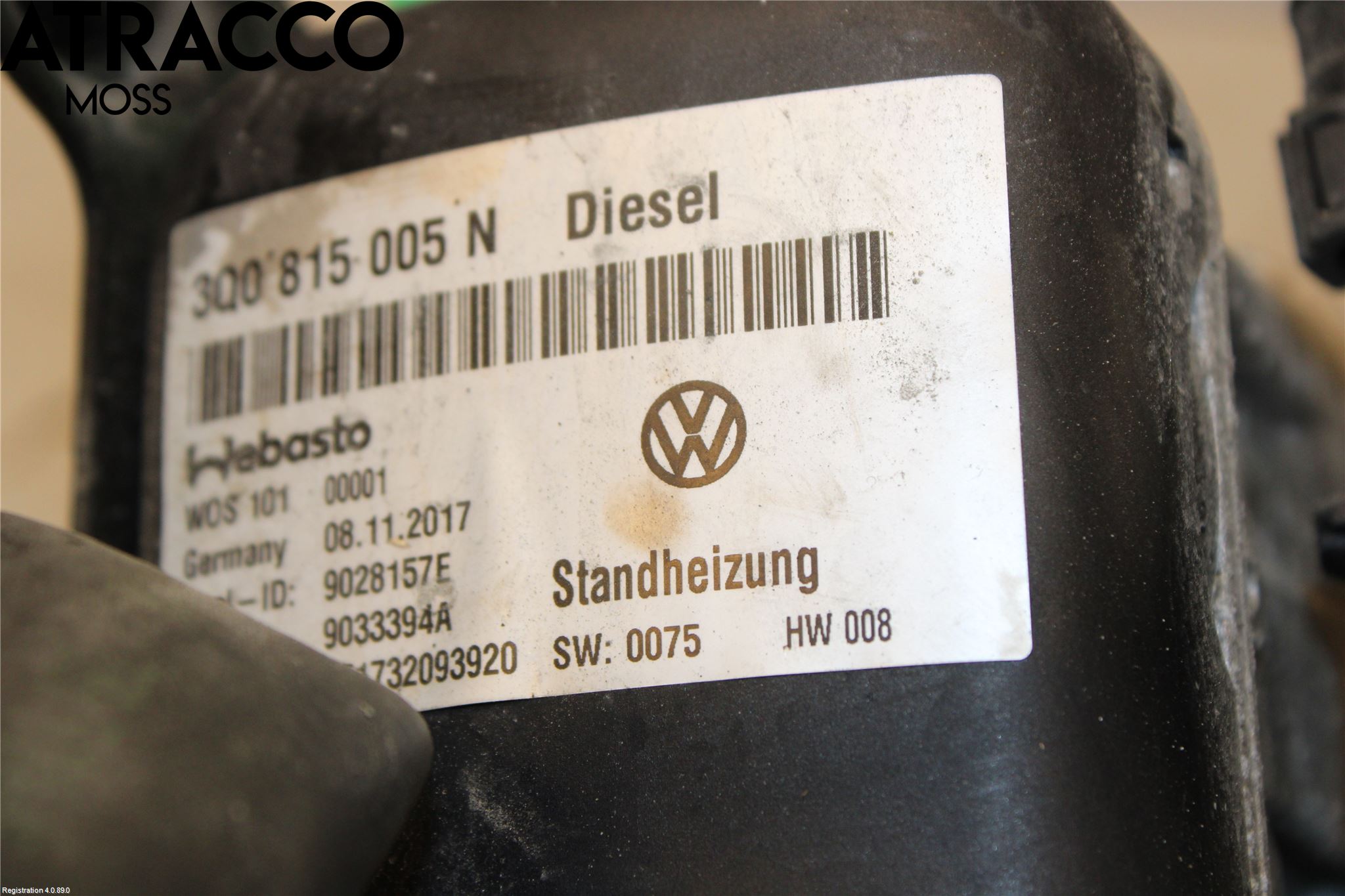 Skoda SUPERB 16-24 Dieselvärmare