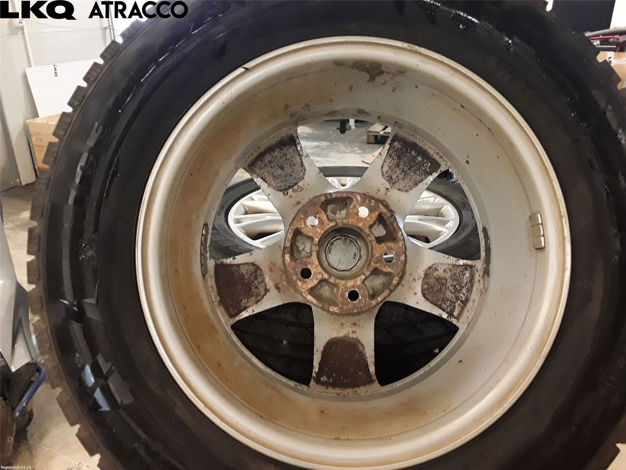 Nissan QASHQAI+2  10-14 Vinterdäck Alumfälg 4St