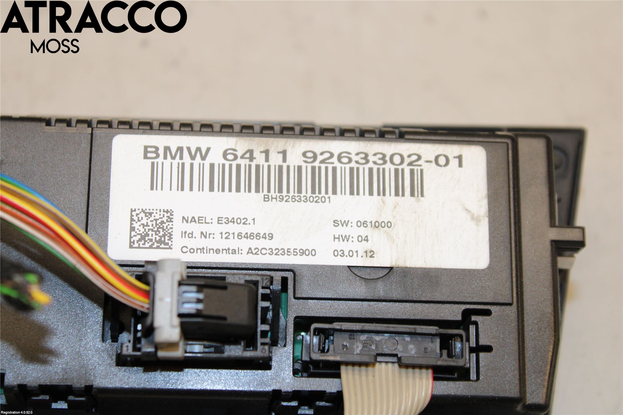 BMW 3 E90/91 SED/TOU 05-12 Ac Styrenhet Ac Manöveren