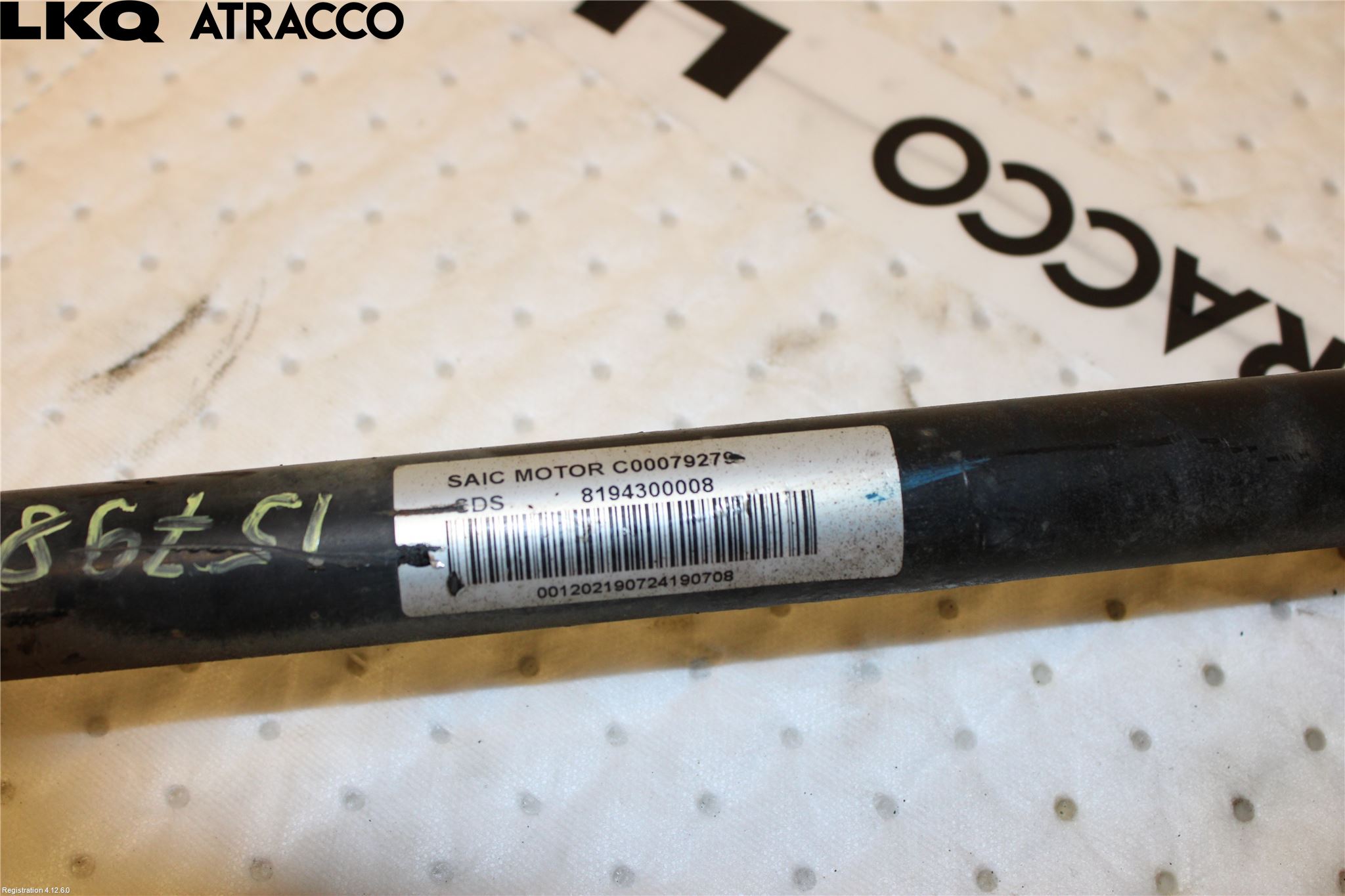 Maxus EV80 19- Drivaxel Fram Höger