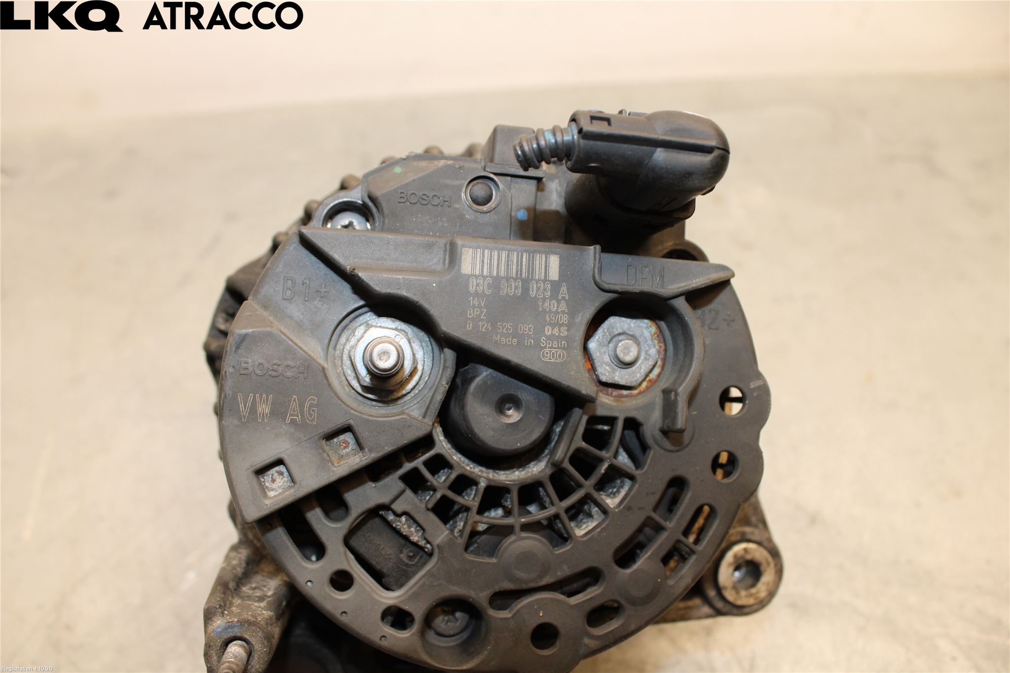 Volkswagen VW GOLF VI 09-13 Generator