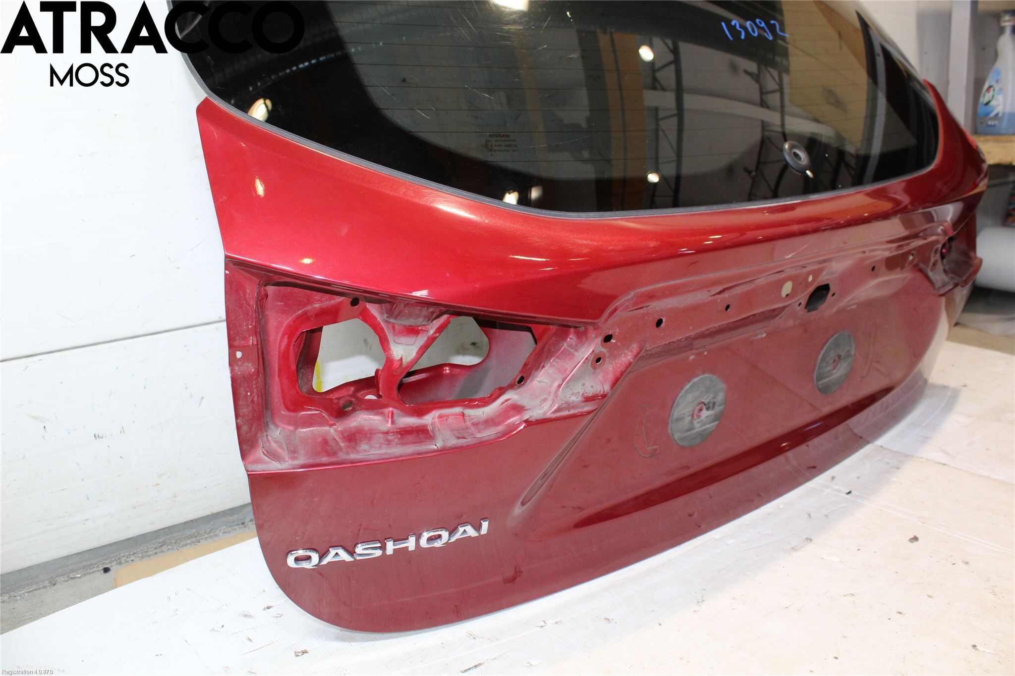 Nissan QASHQAI 14-17 Baklucka Cc-Kombi-Sedan