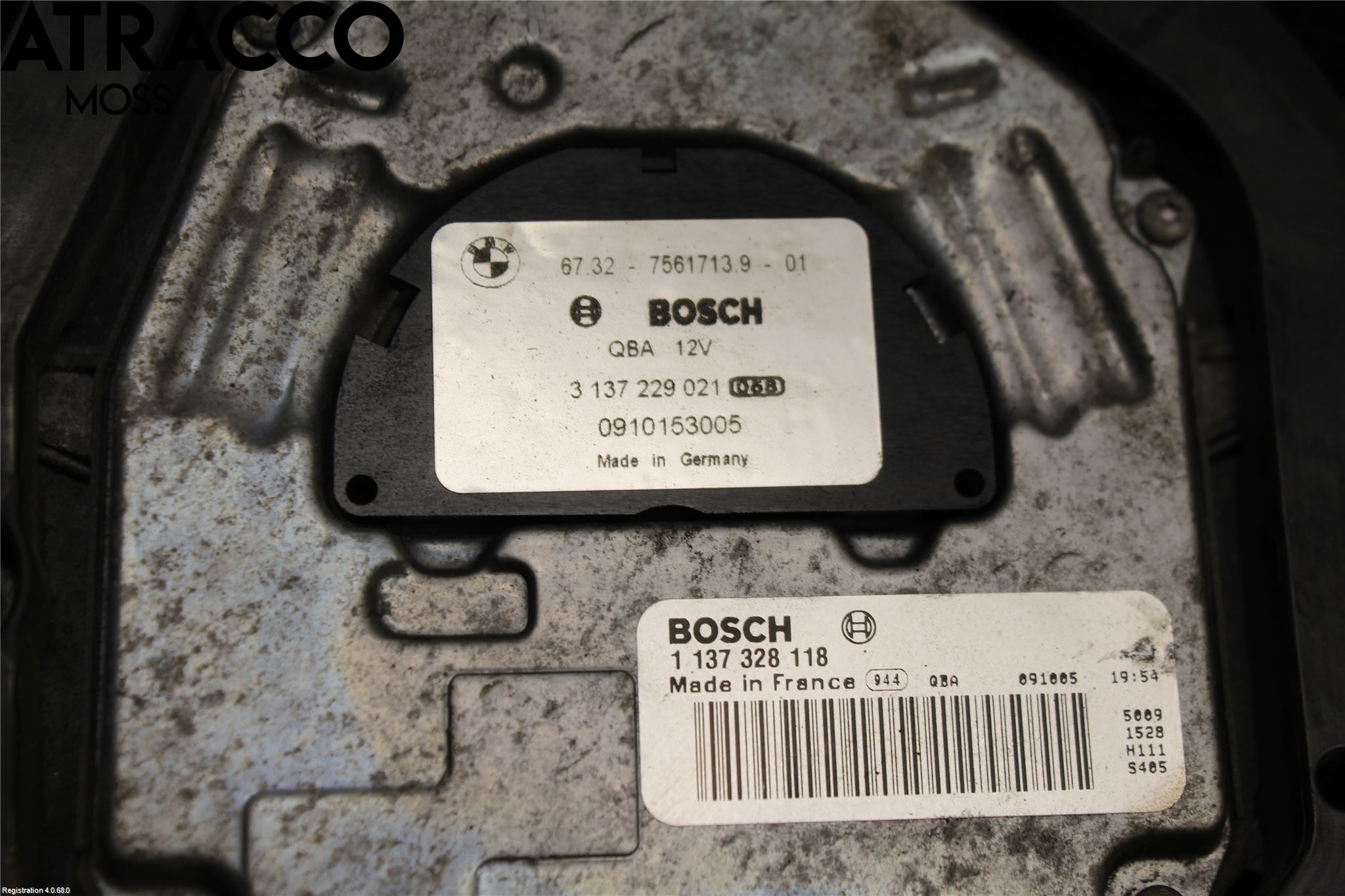 BMW 3 E90/91 SED/TOU 05-12 Kylfläkt El