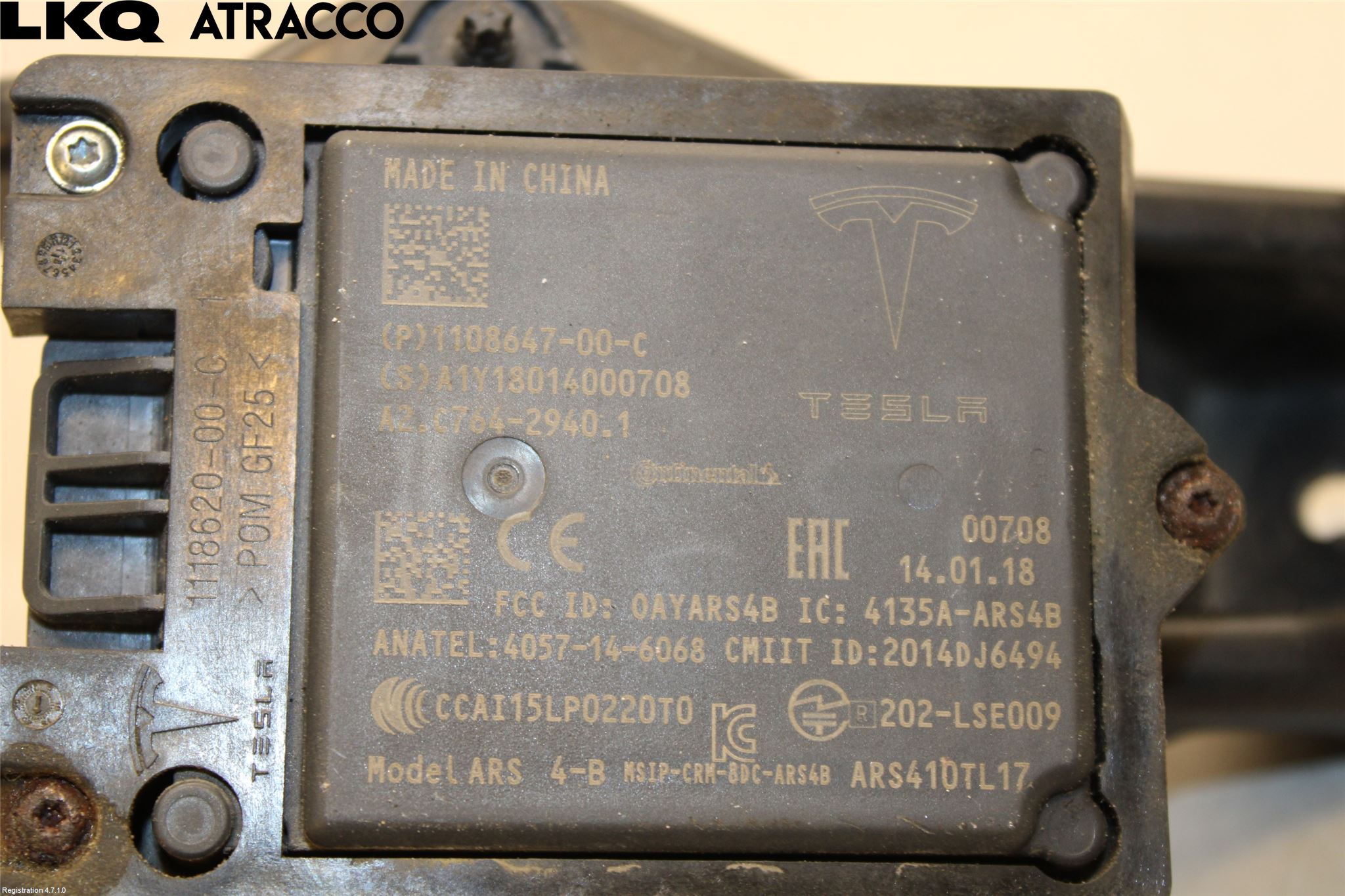 Tesla MODEL X 16- Sensor Övrigt