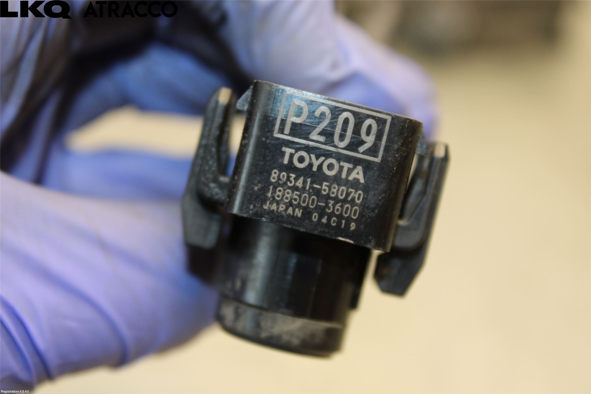 Toyota COROLLA 19- Parkeringshjälp Backsensor