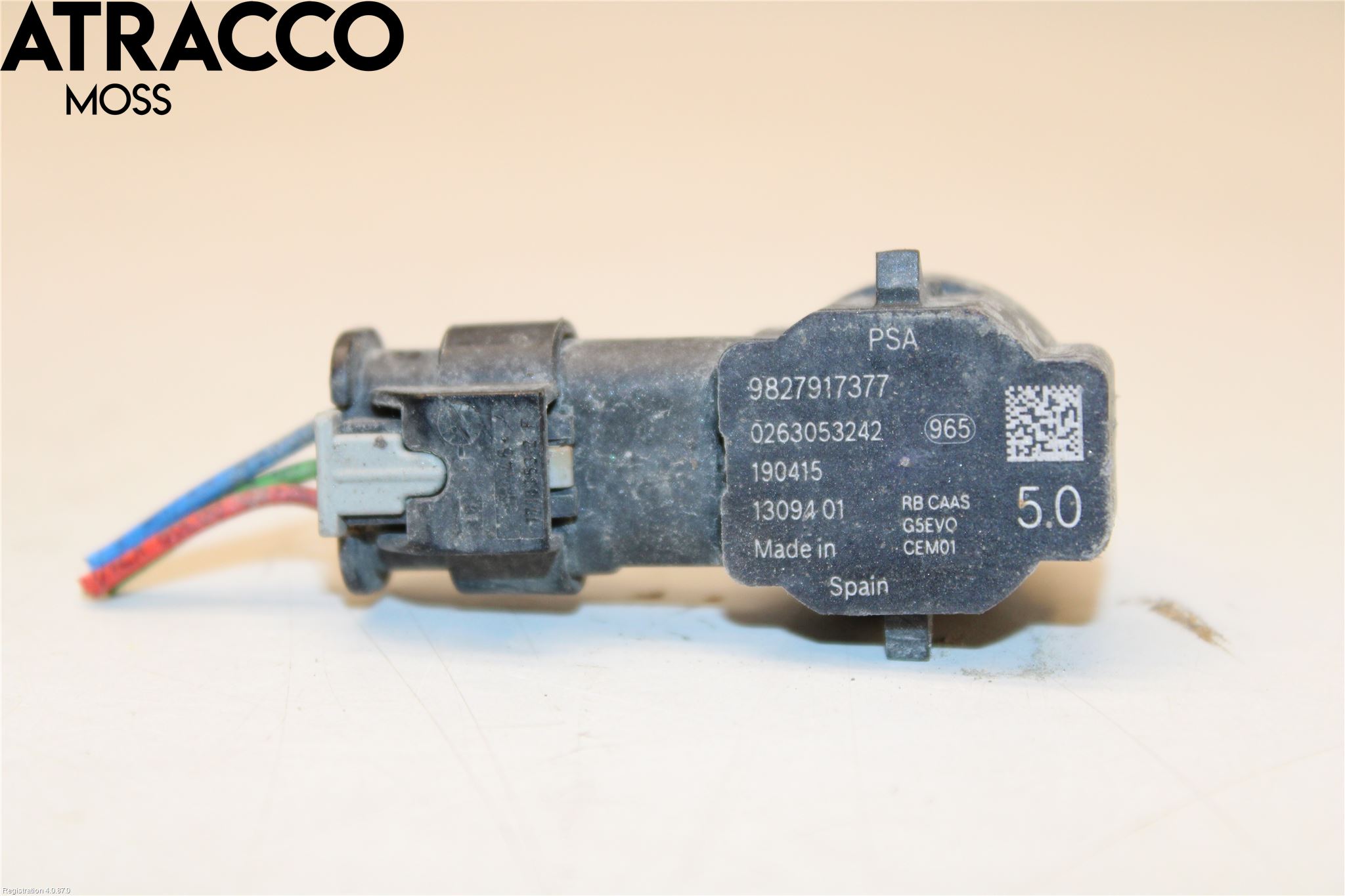 Peugeot 5008 17-24 Parkeringshjälp Backsensor