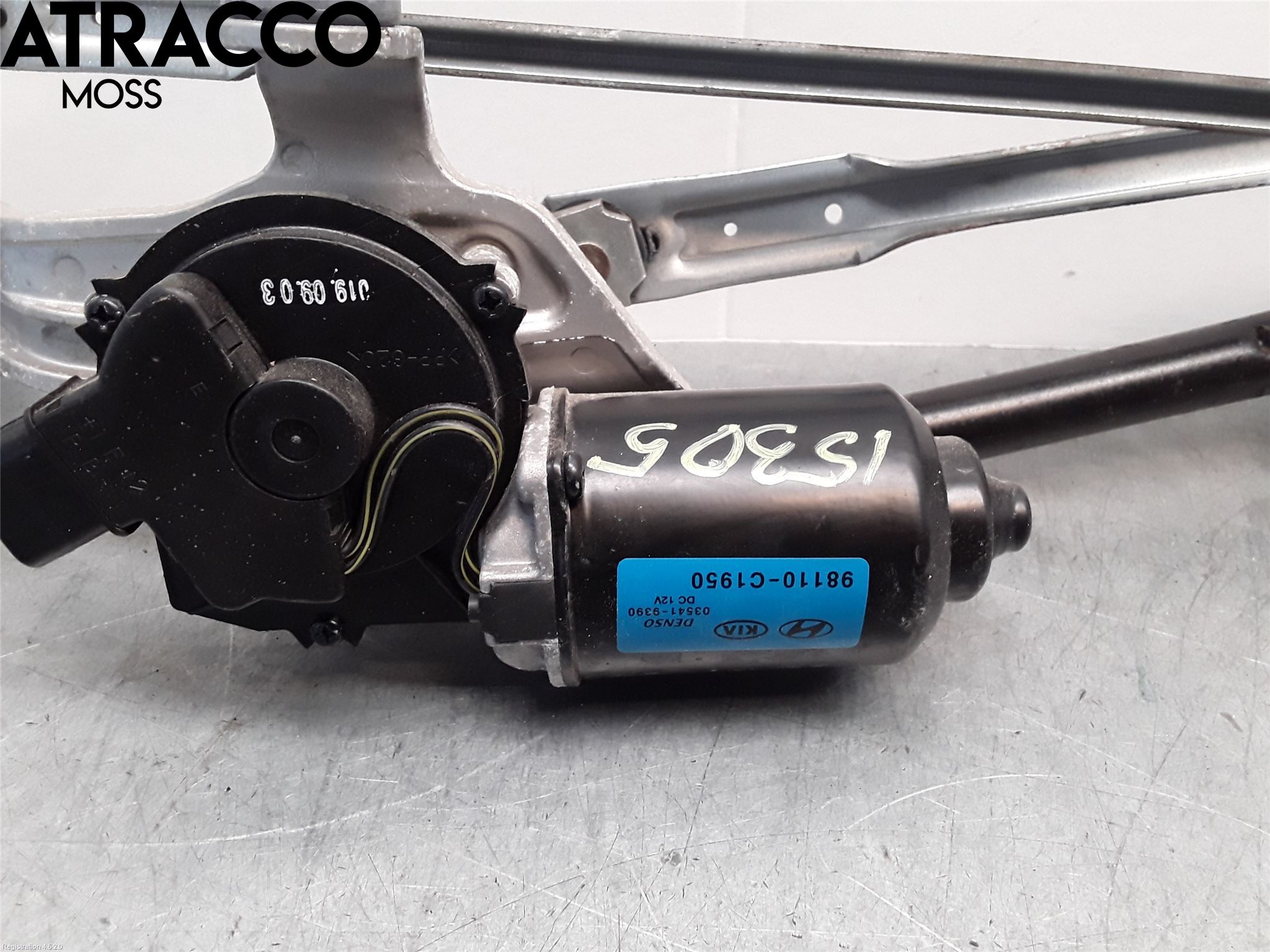 Hyundai KONA/ELECTRIC OS 18-23 Torkarmotor Vindruta