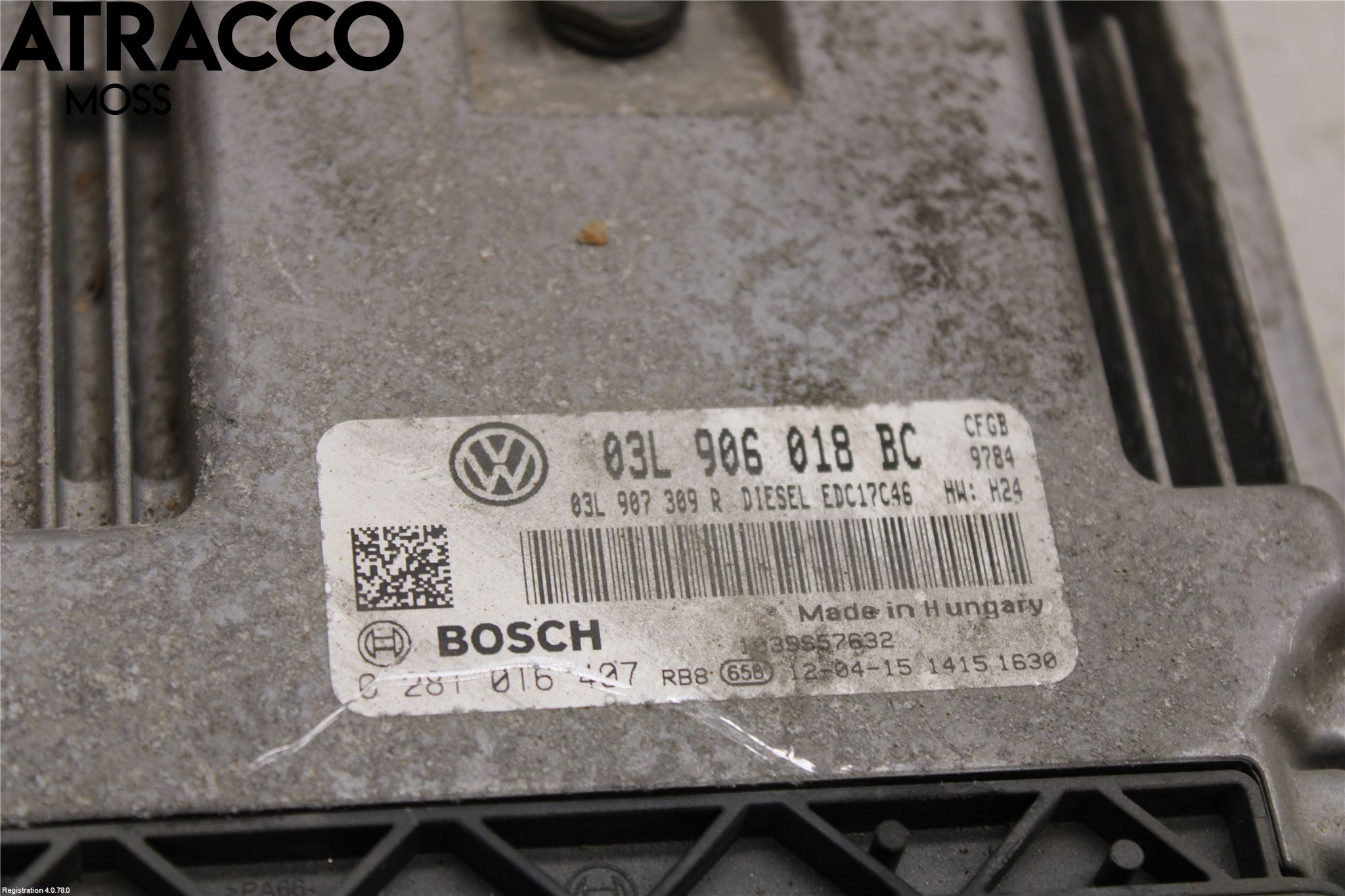 Volkswagen VW GOLF VI 09-13 Styrenhet Insprut Bensin