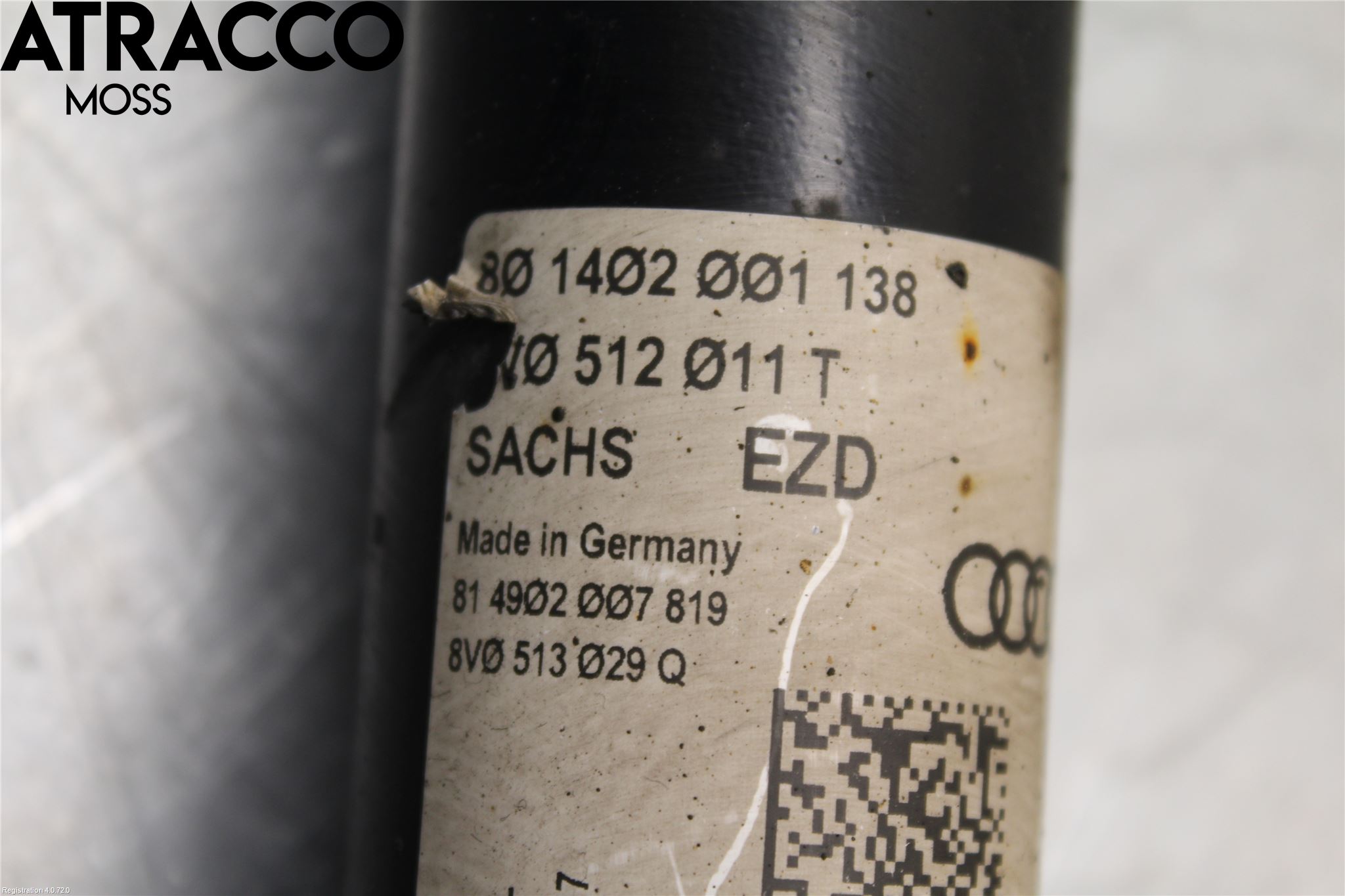 Audi A3/S3 8V 13-20 Stötdämpare Bak