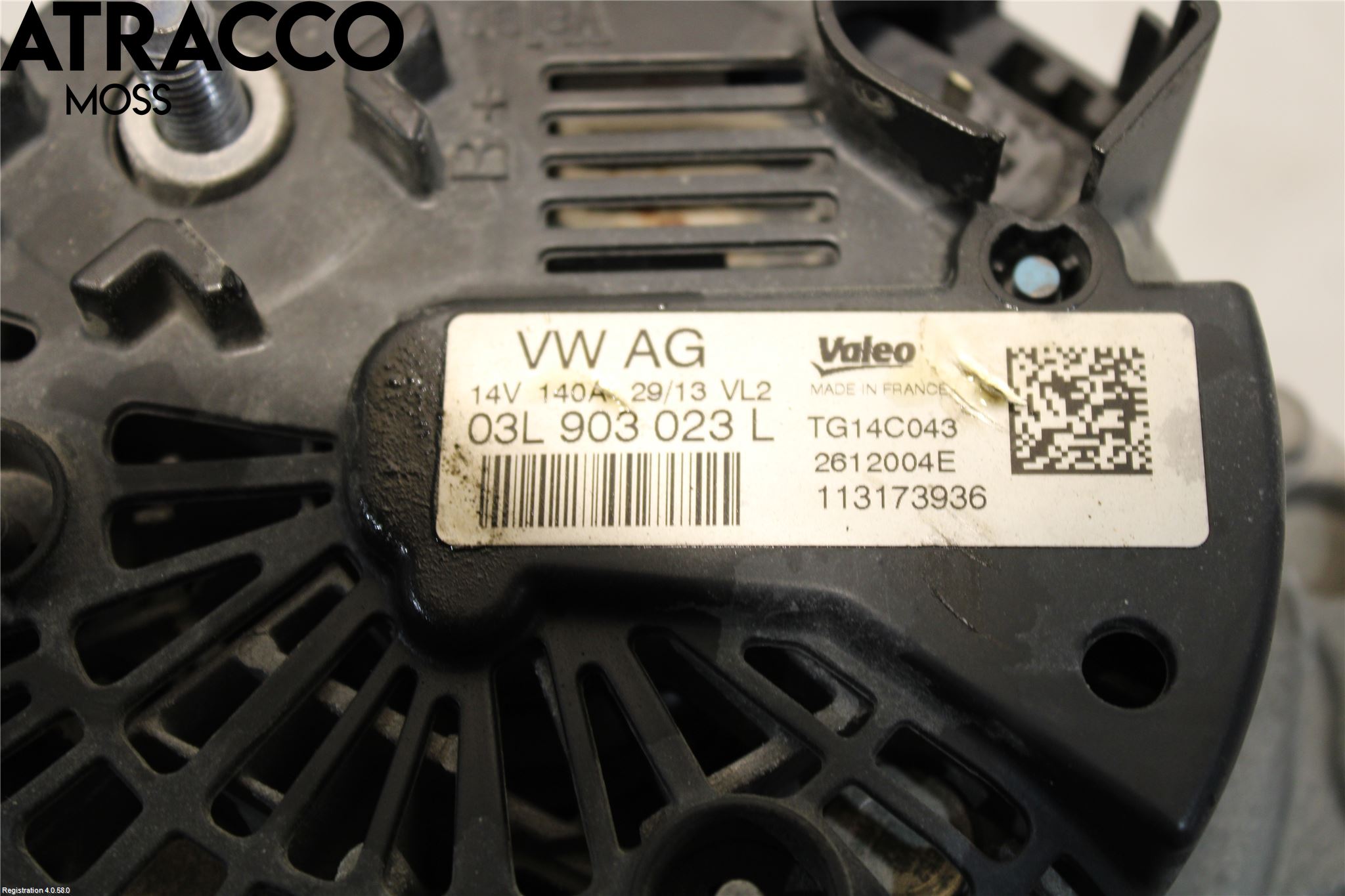 Volkswagen VW GOLF / E-GOLF VII 13-20 Generator