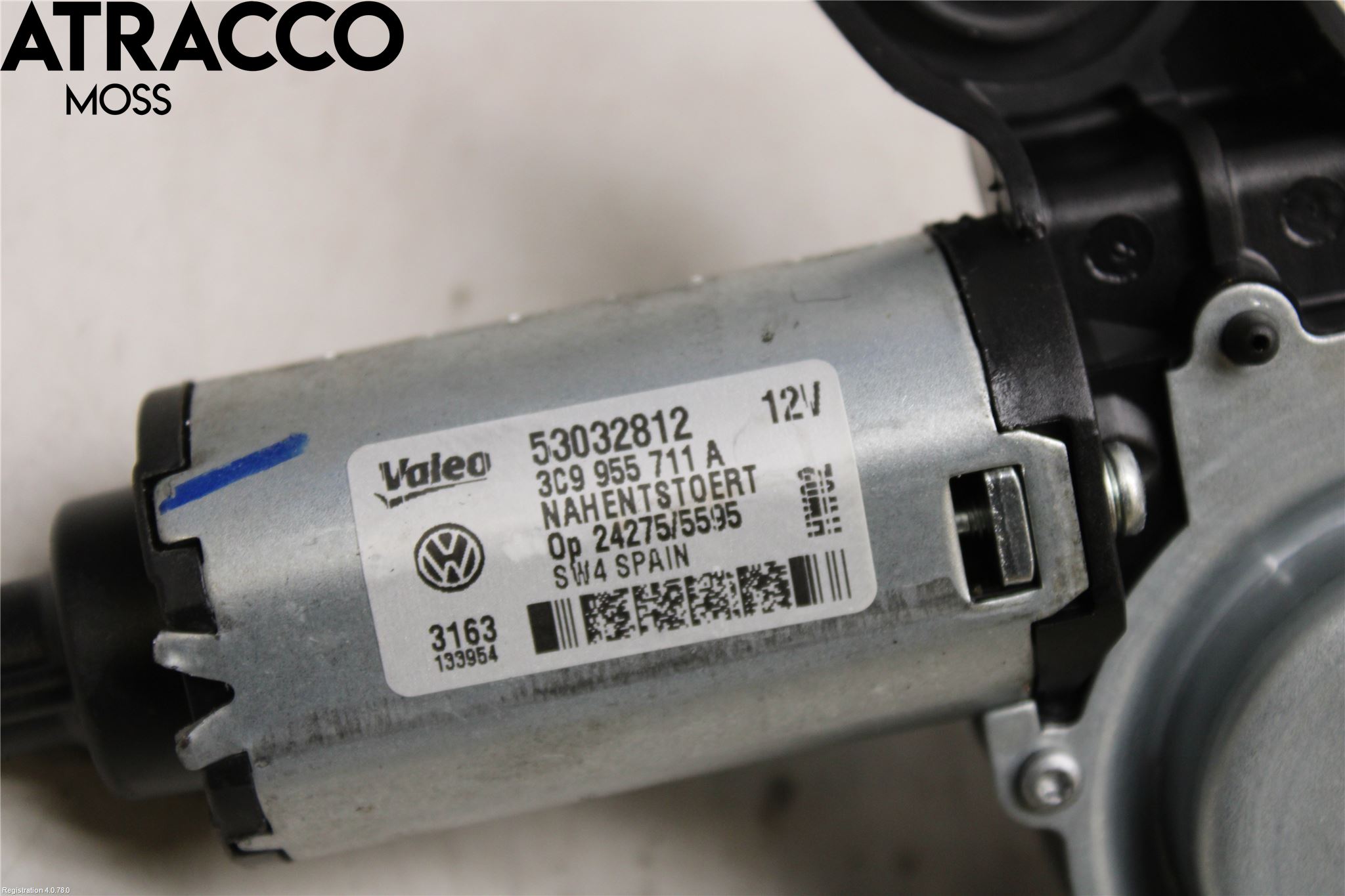 Volkswagen VW PASSAT 11-14 Torkarmotor Baklucka