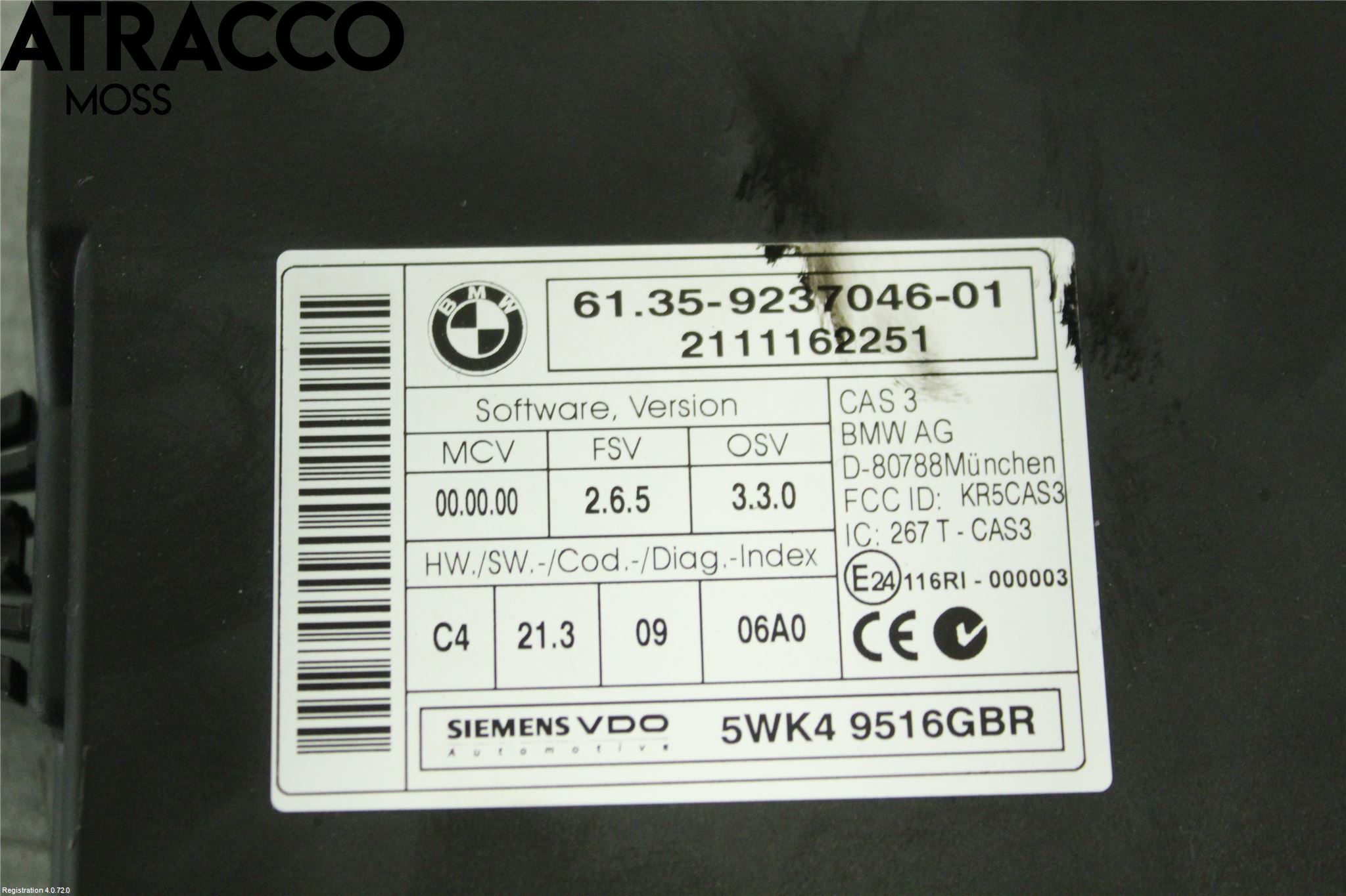 BMW X5 E70 07-13 Styrenhet Övrigt