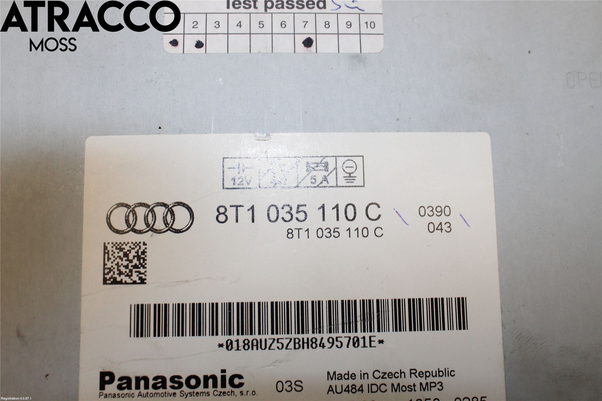Audi ALLROAD 06-11 Cd Radio - Multimediapanel