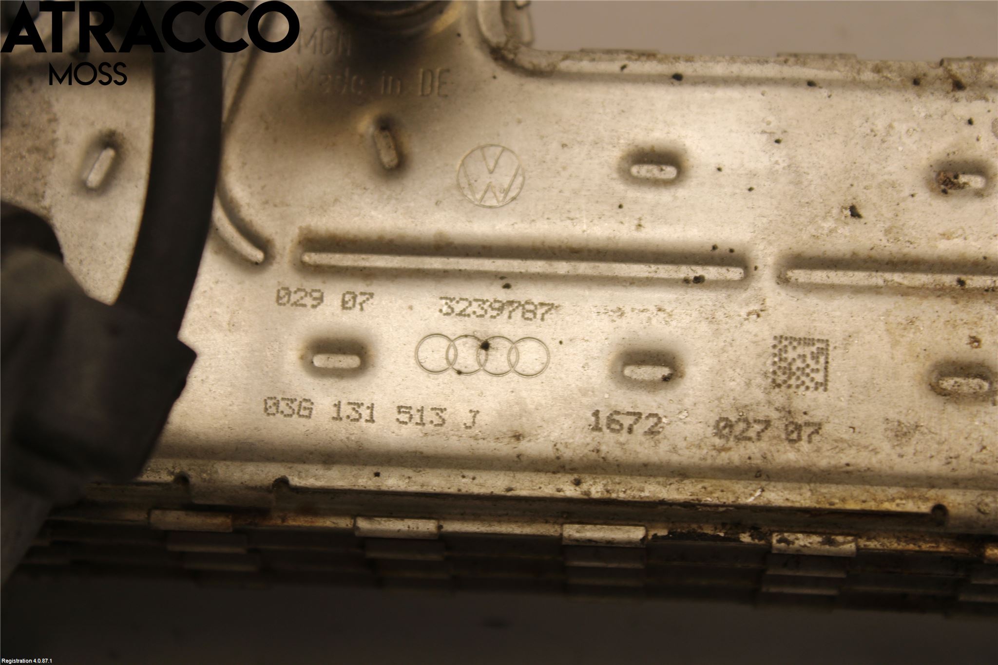 Audi A3/S3 05-13 Avgaskylare