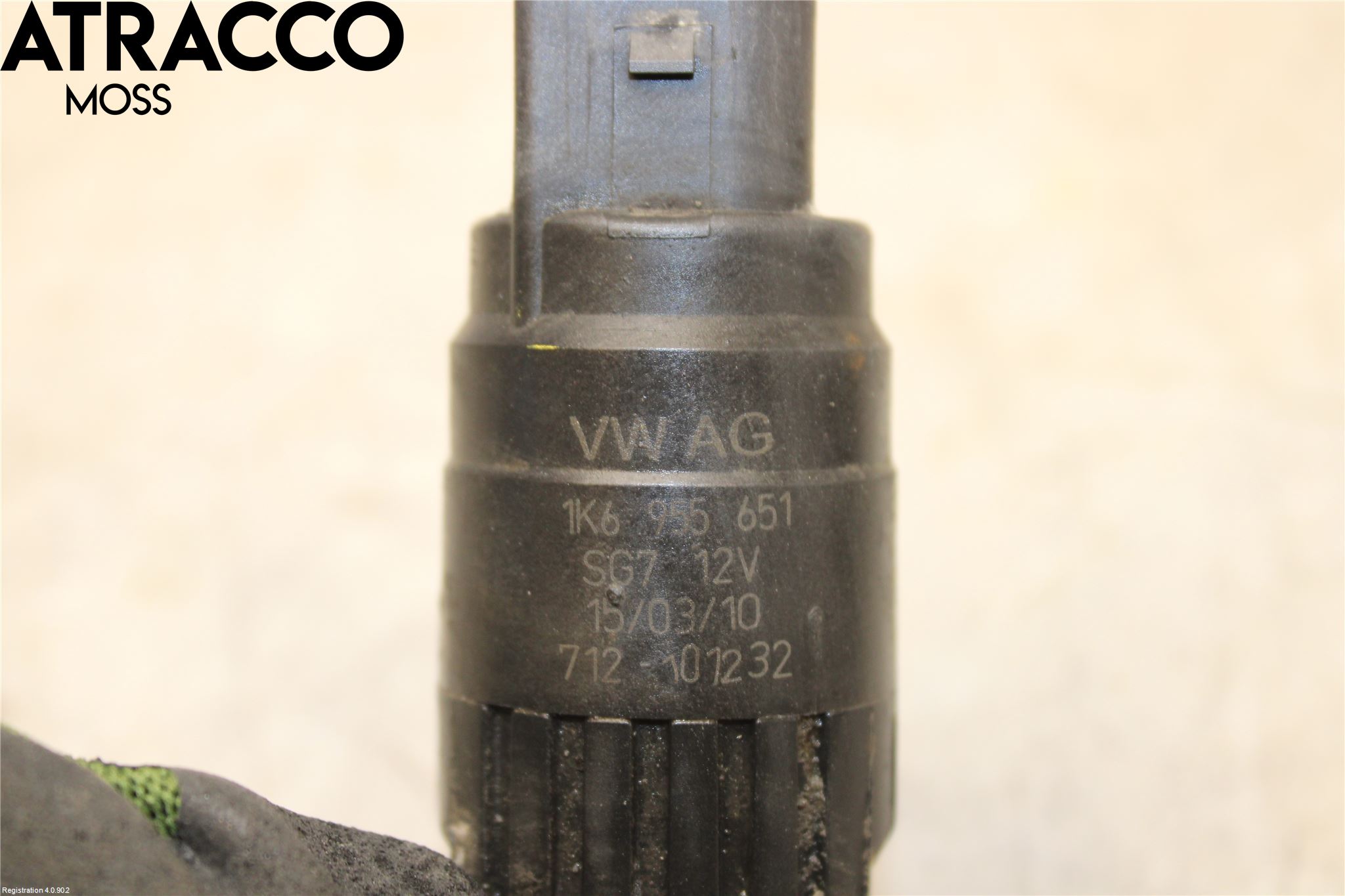Volkswagen VW GOLF VI 09-13 Spolarpump Vindruta