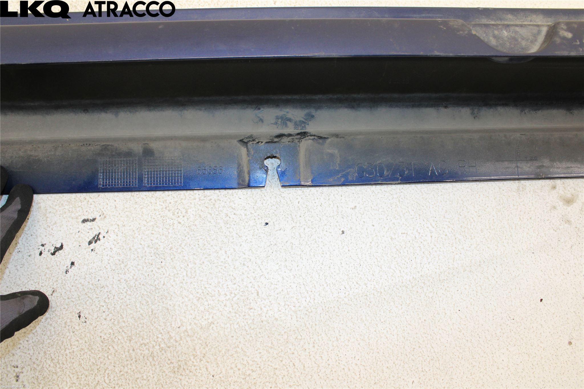 BMW 5 G30/G31/F90 17-23 Sidokjol Hö