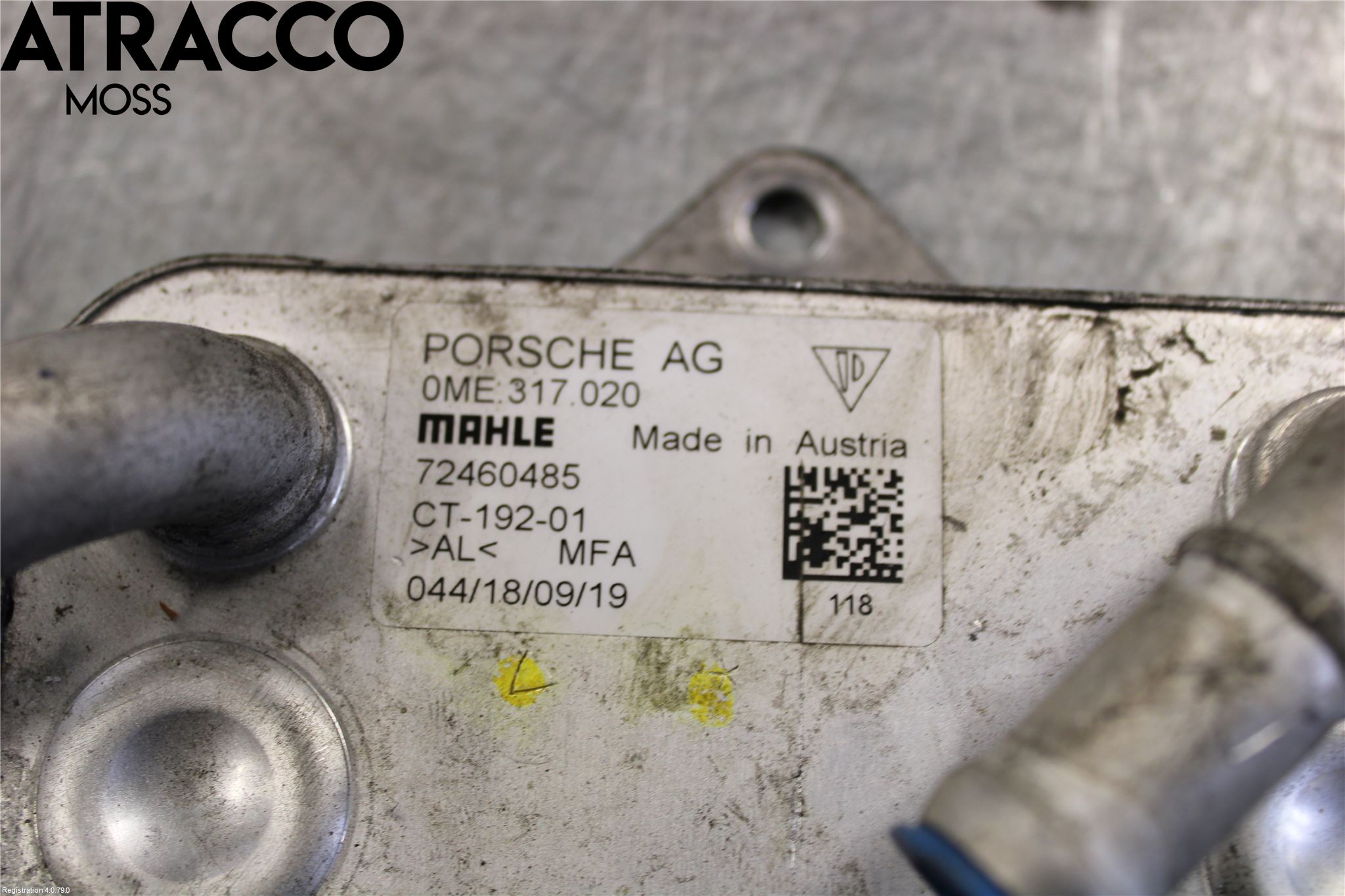 Porsche TAYCAN 20- Värmekammare-Växlare