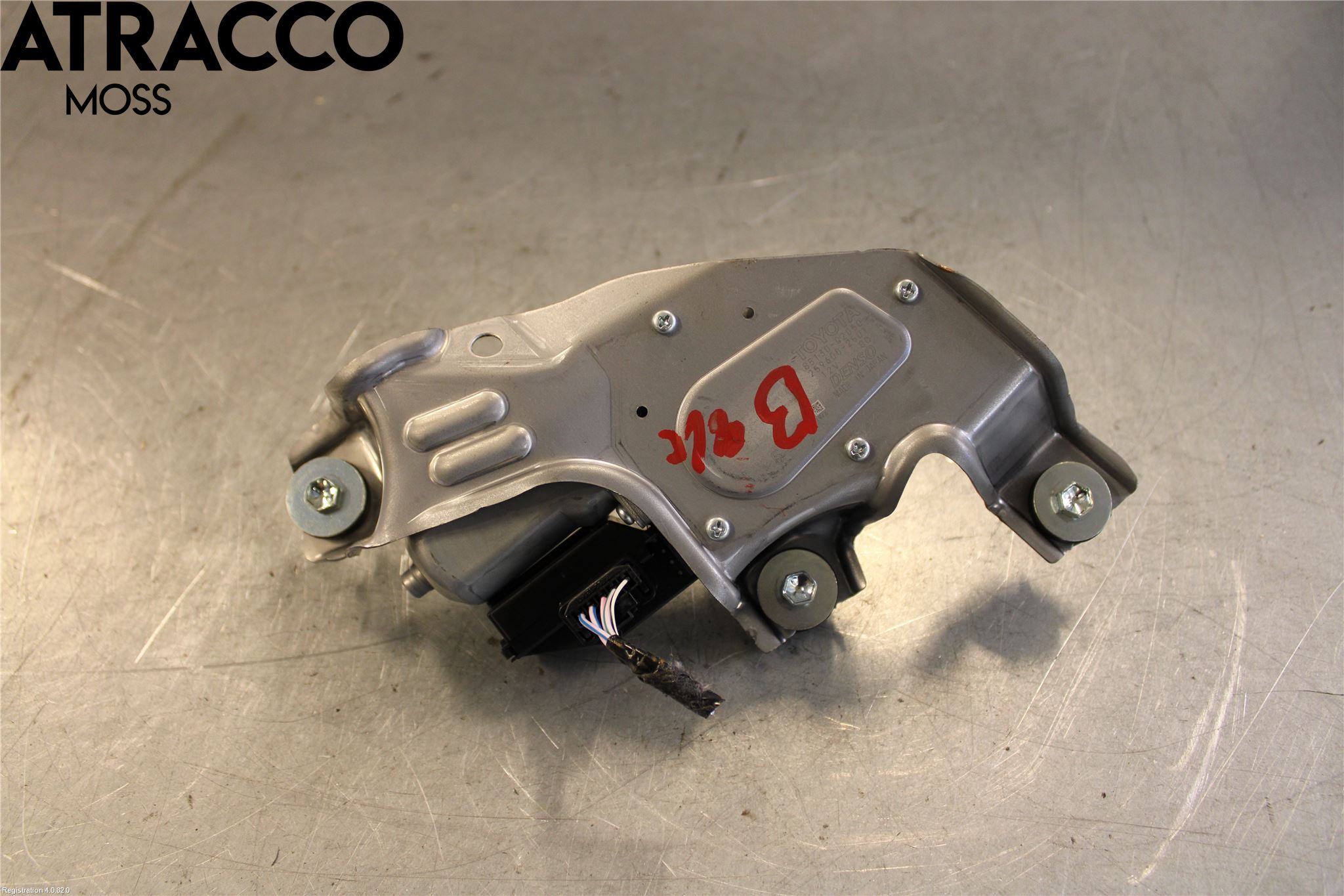 Toyota AURIS 13-19 Torkarmotor Baklucka