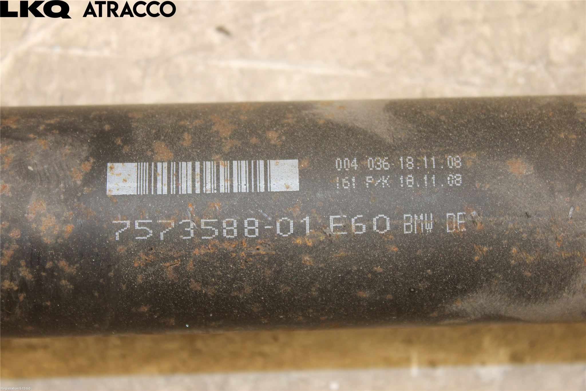 BMW 5 E60/61 Sed/Tou 02-10 Mellanaxel Komp