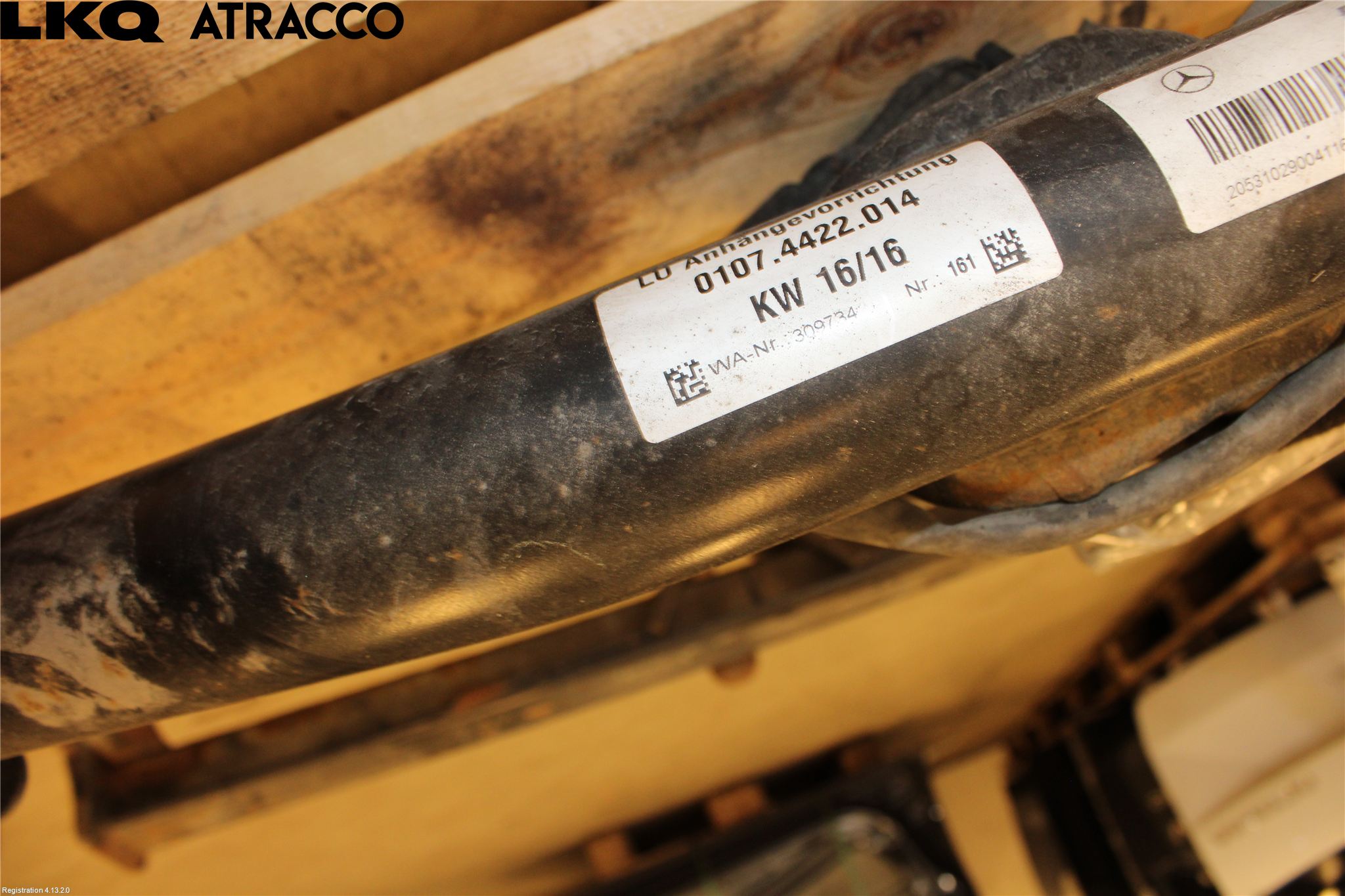 Mercedes-Benz MB C-KLASS (W205) 14-21 Dragkrok Elsats