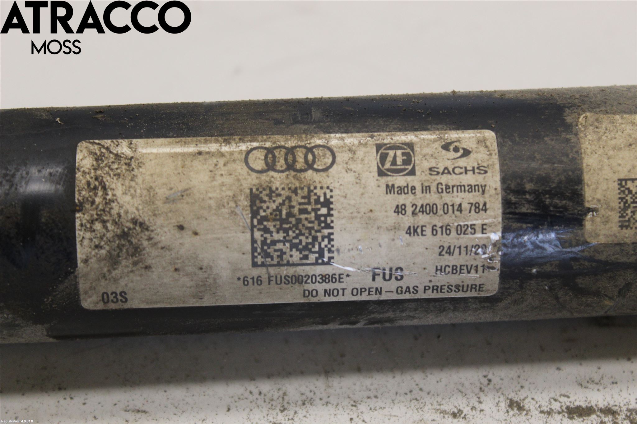 Audi E-TRON, S GE 19- Stötdämpare Bak