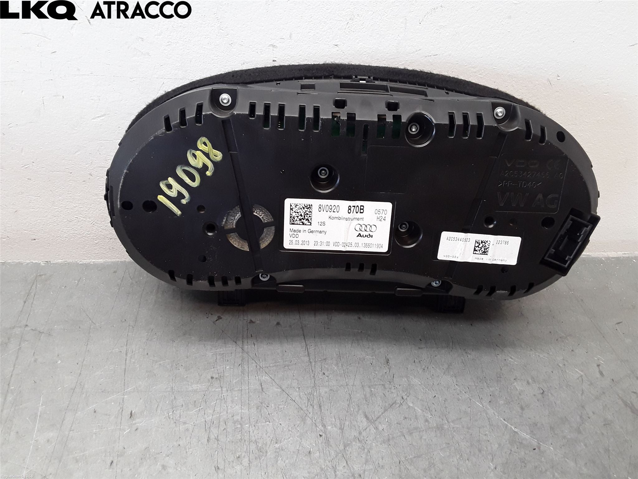 Audi A3/S3 05-13 Instrument Komb
