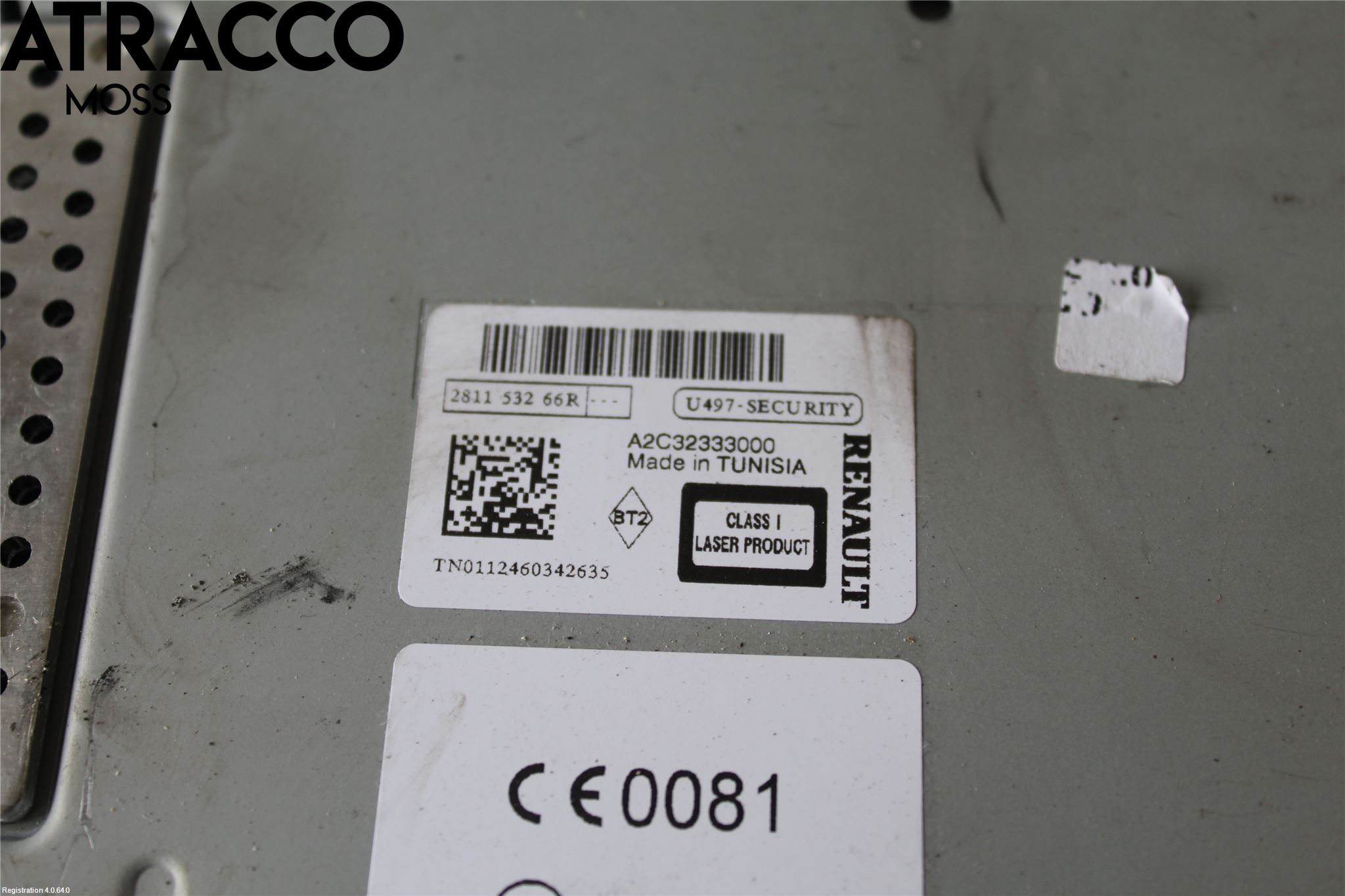 Renault SCÉNIC III / GRAND SCÉNIC 09-16 Cd Radio - Multimediapanel