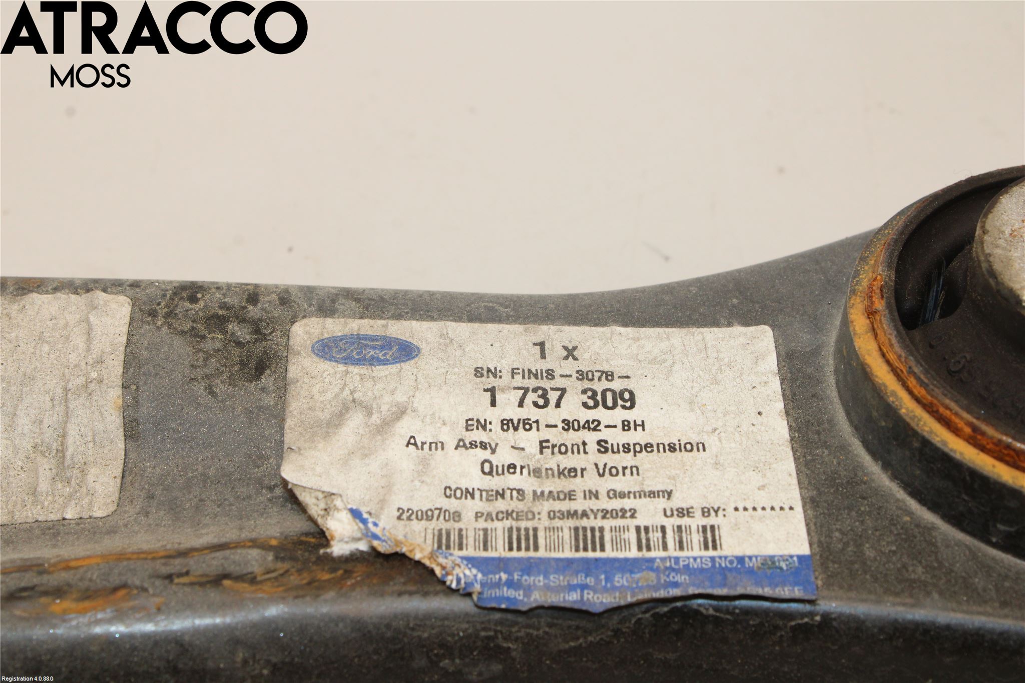 Ford FIESTA 09-12 Bärarm Fram Undre Hö