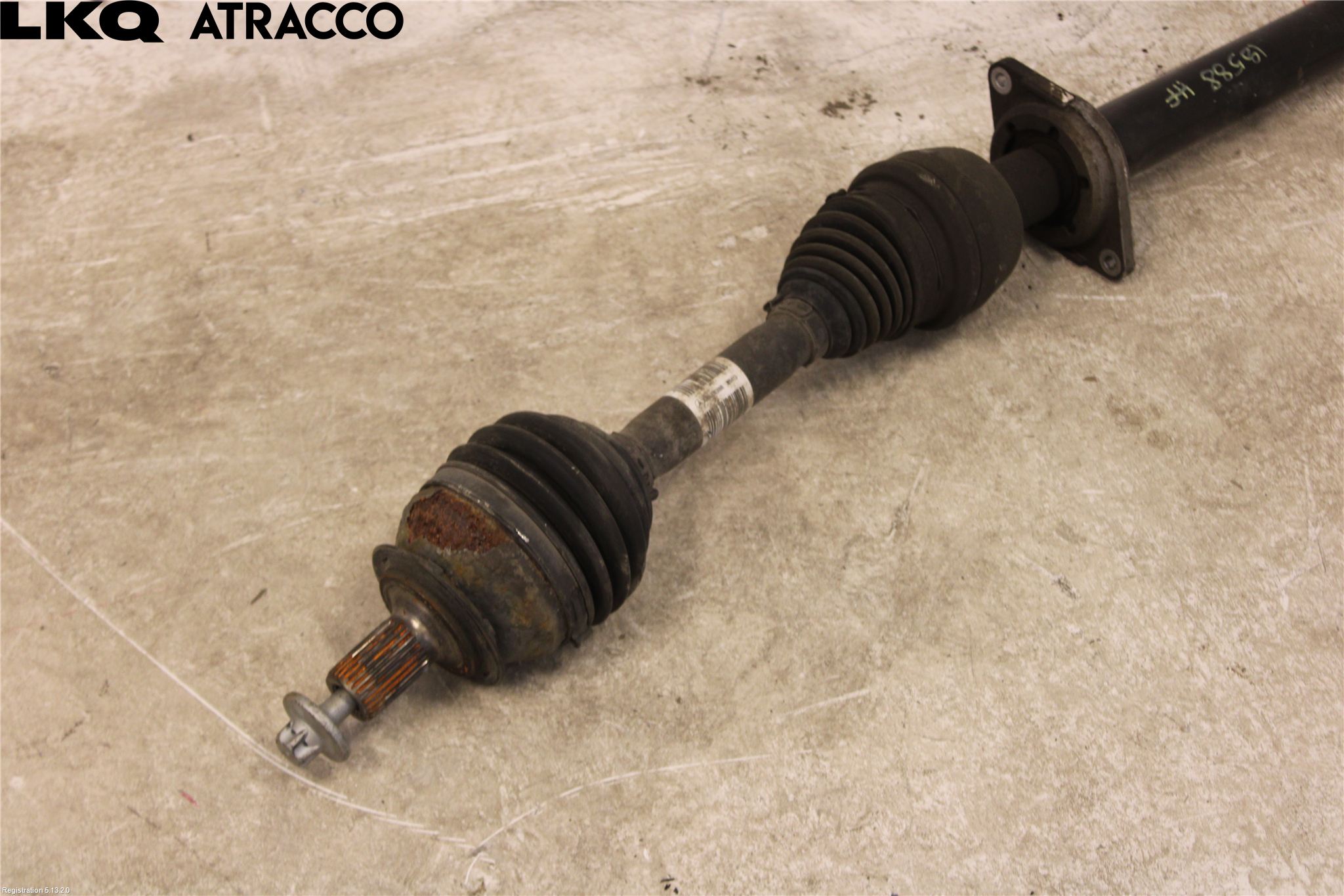 Mercedes-Benz MB CLA-KLASS (C117/X117) 13-19 Drivaxel Fram Höger