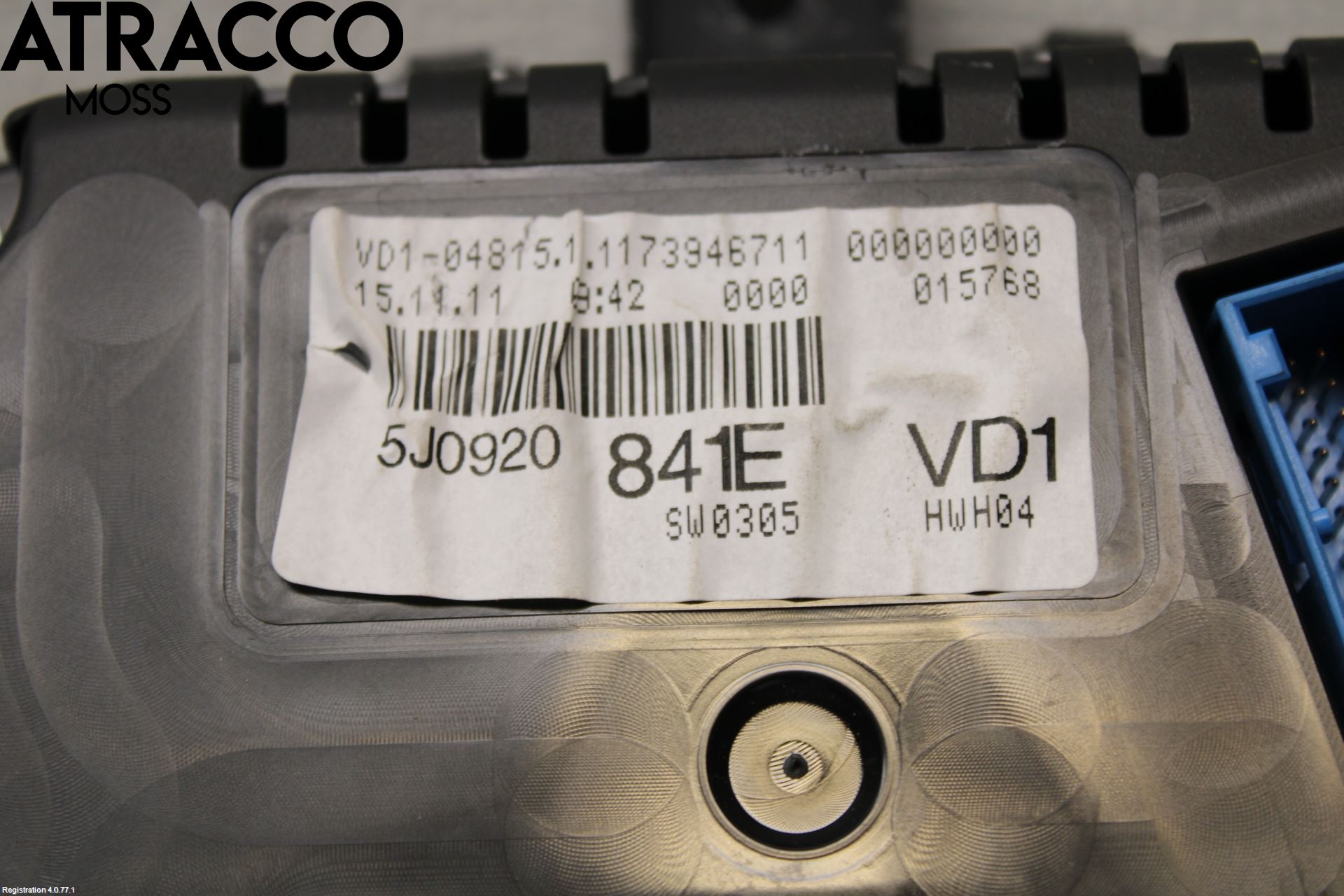 Skoda FABIA 07-14 Instrument Komb