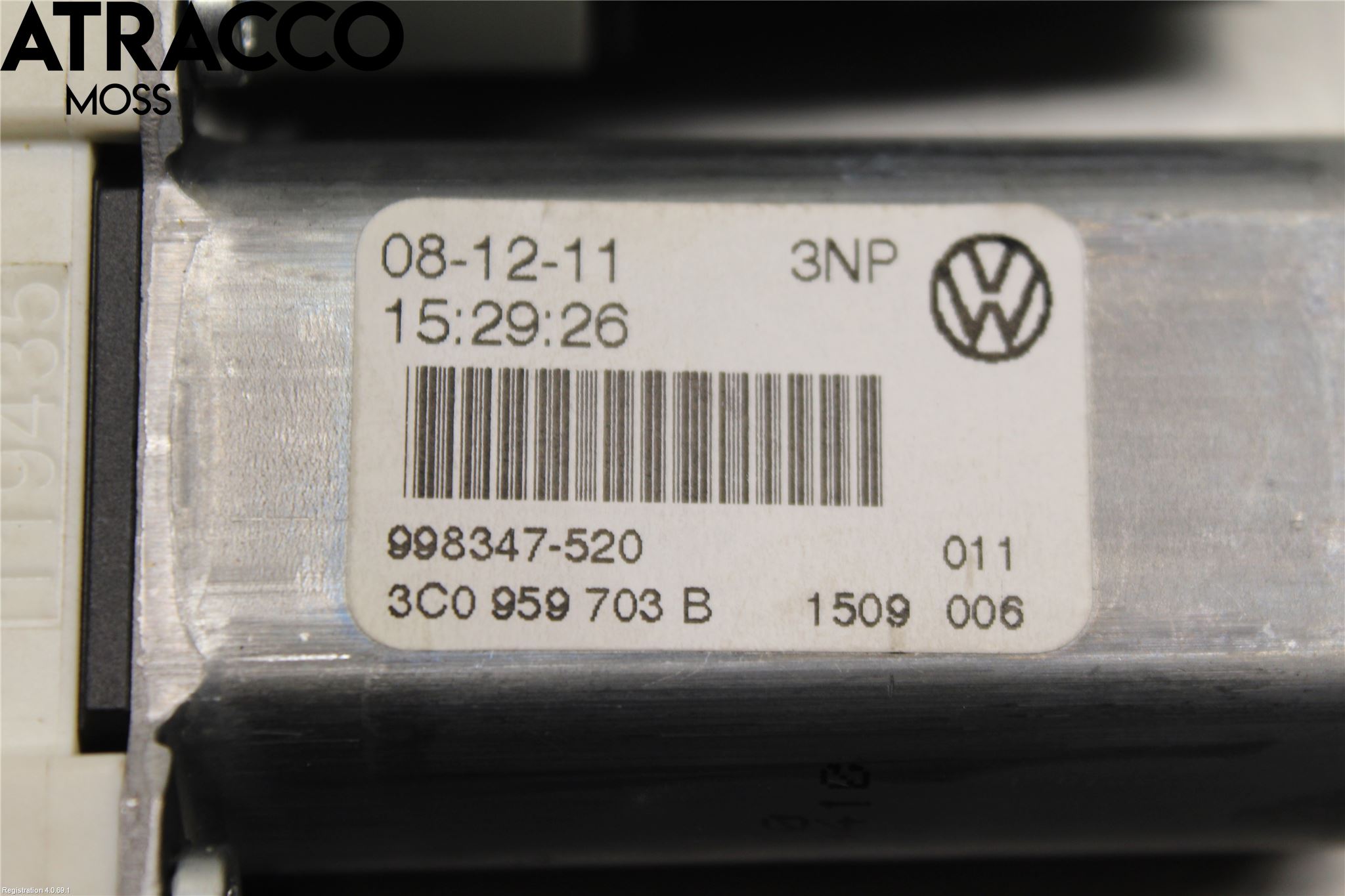 Volkswagen VW GOLF VI 09-13 Fönsterhissmotor