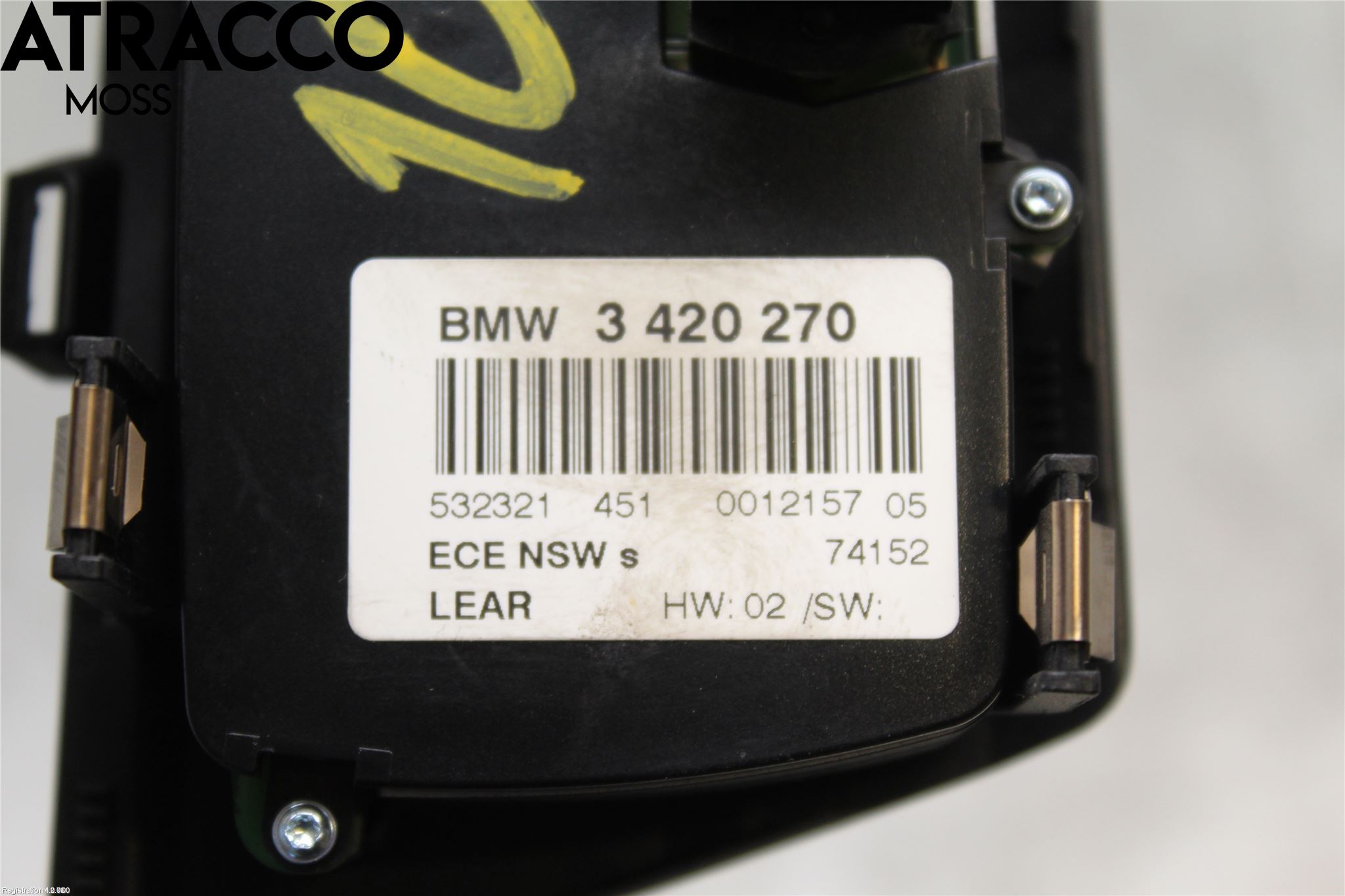 BMW X3 E83     03-10 Strömställare Ljus