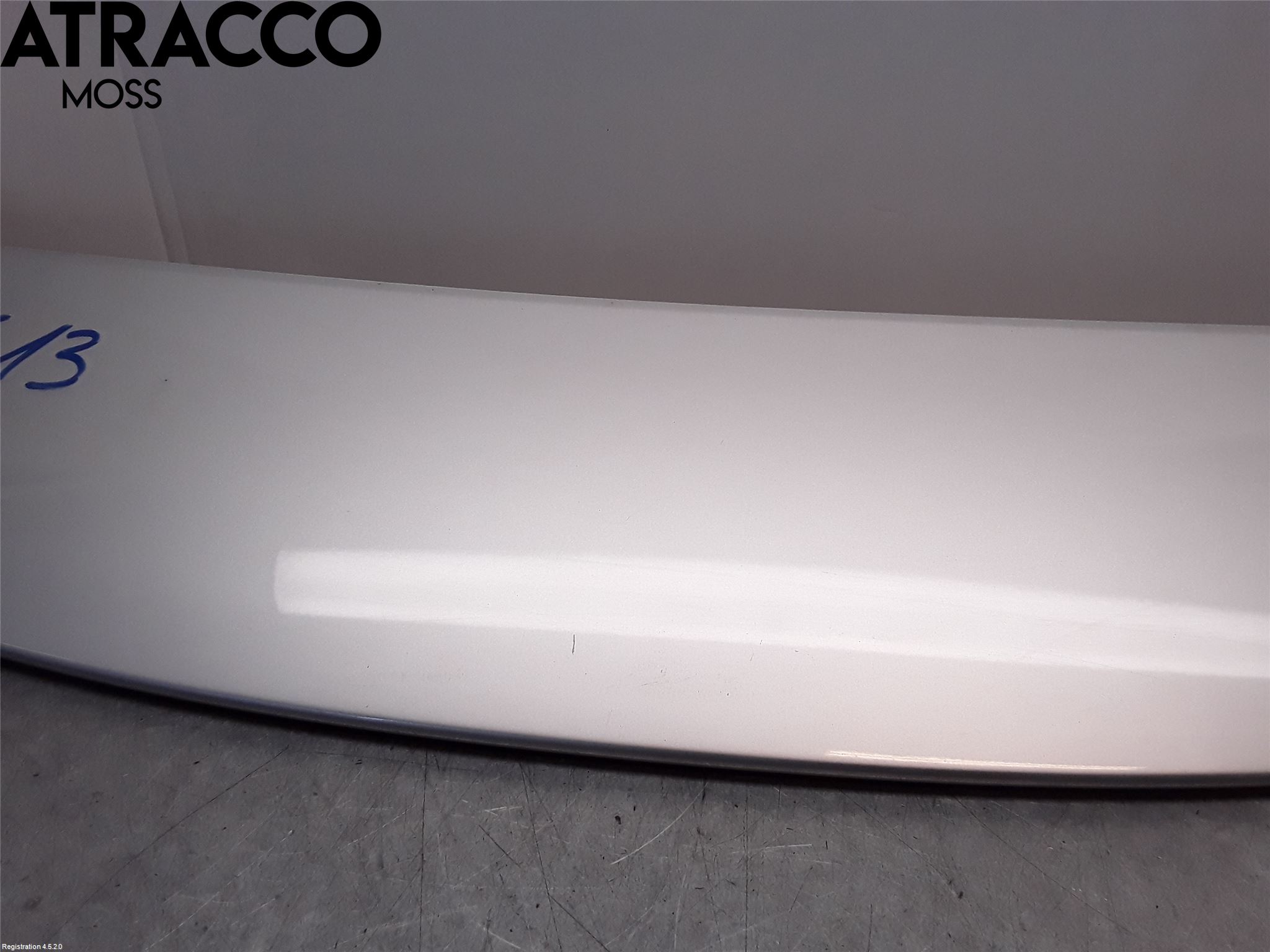 Toyota AURIS 10-12 Spoiler Baklucka