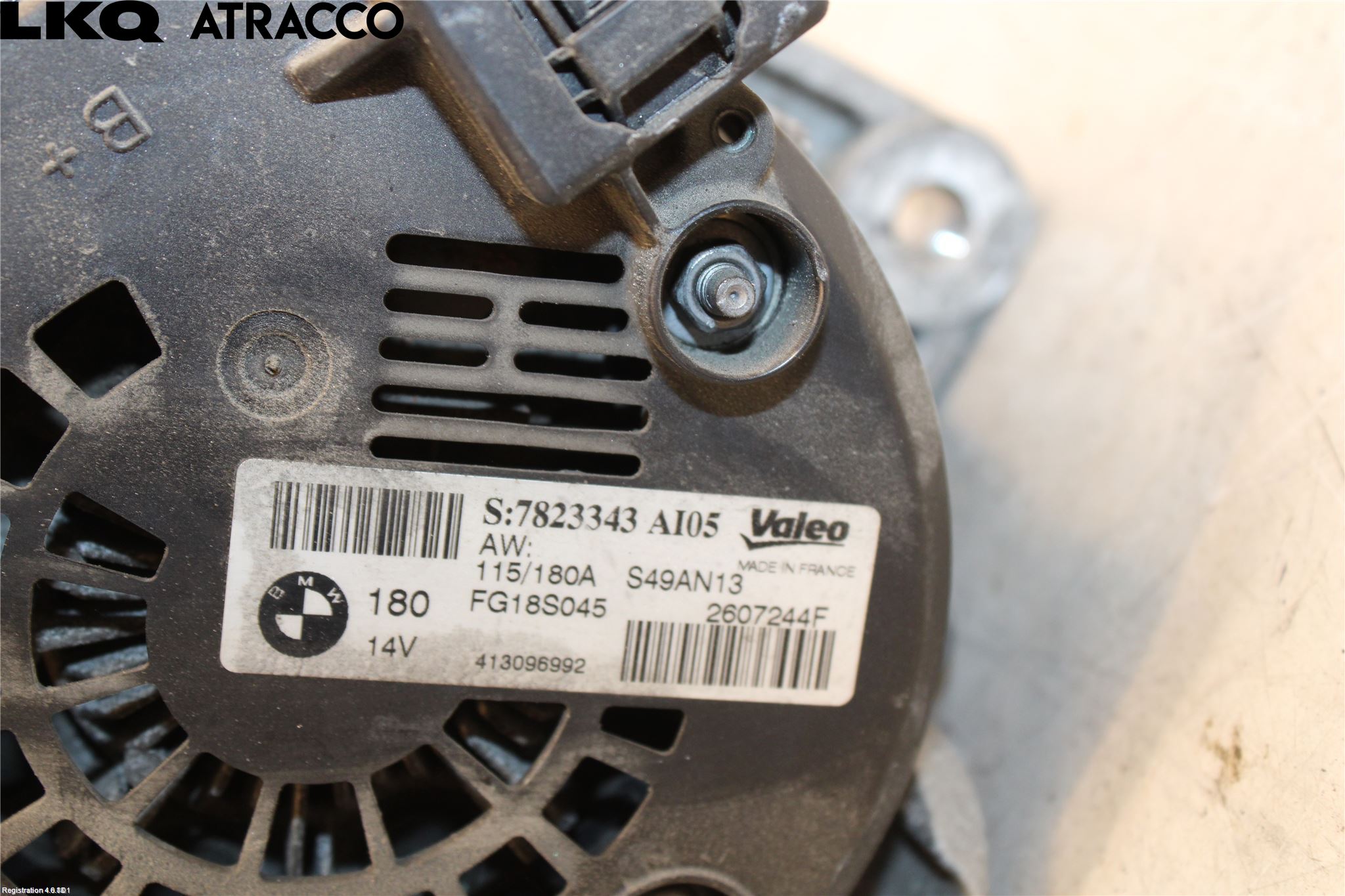 BMW 1 F20/F21 11-19 Generator