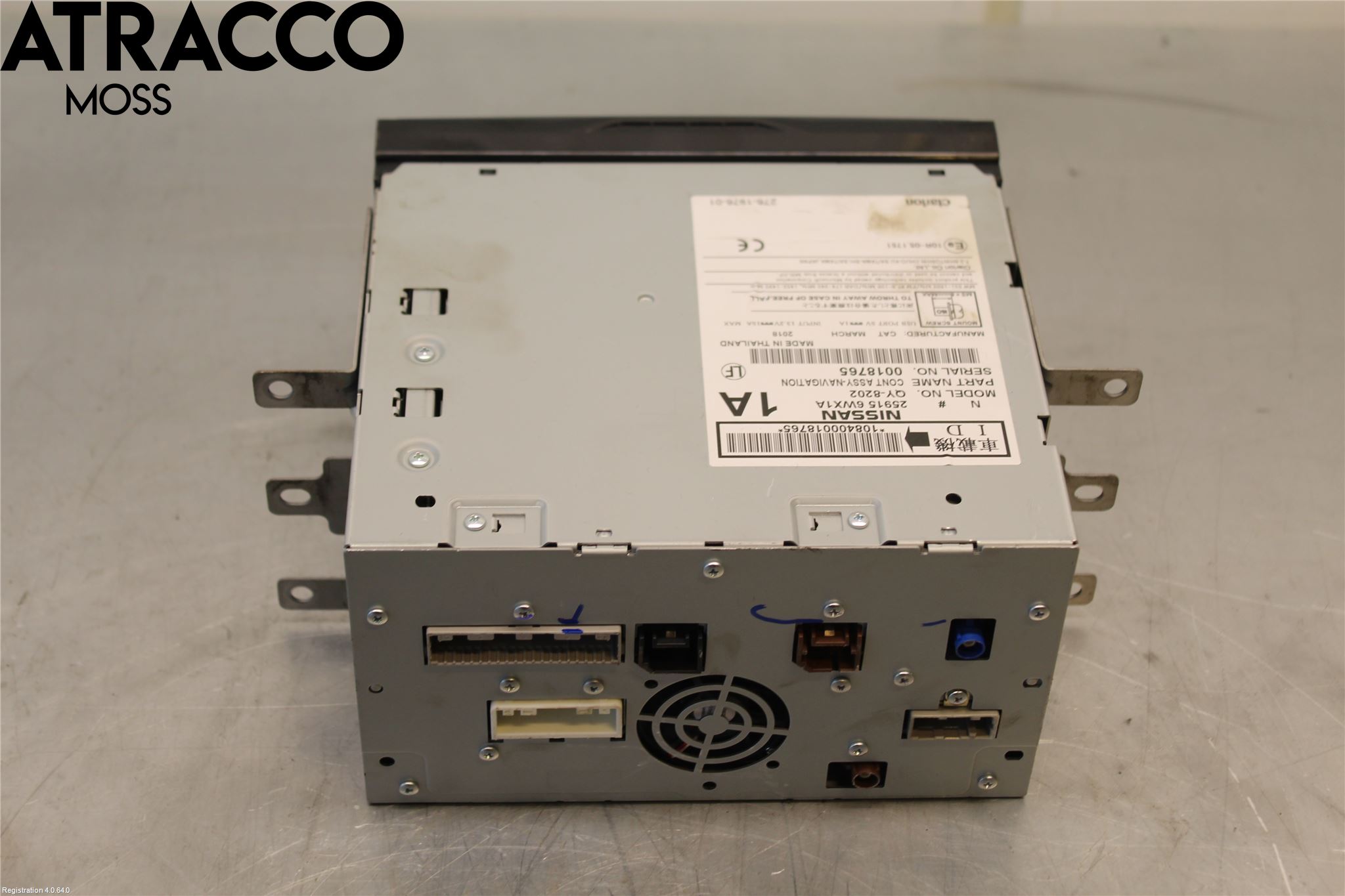Nissan E-NV200/EVALIA Cd Radio - Multimediapanel