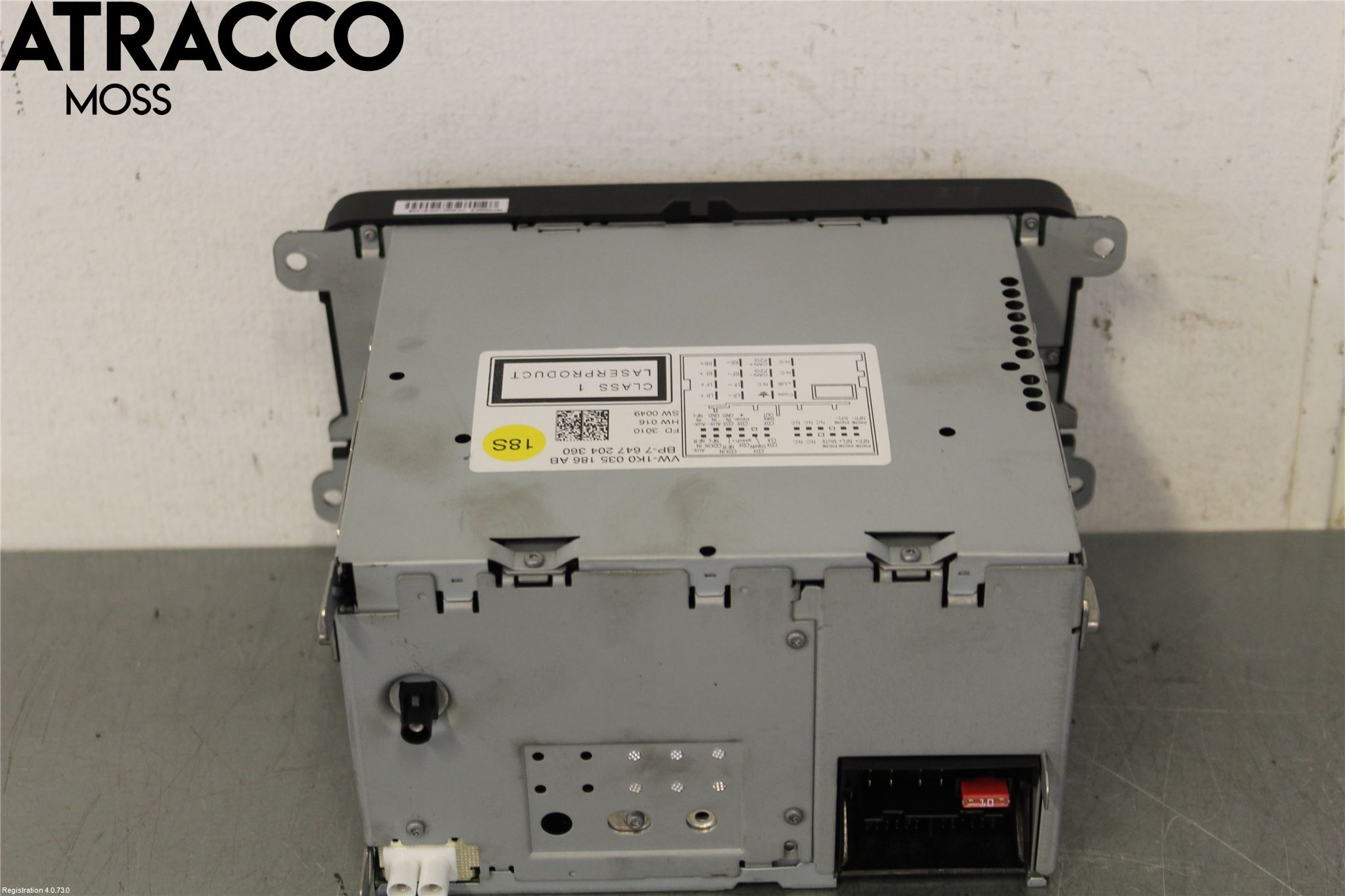 Volkswagen VW GOLF VI 09-13 Cd Radio - Multimediapanel