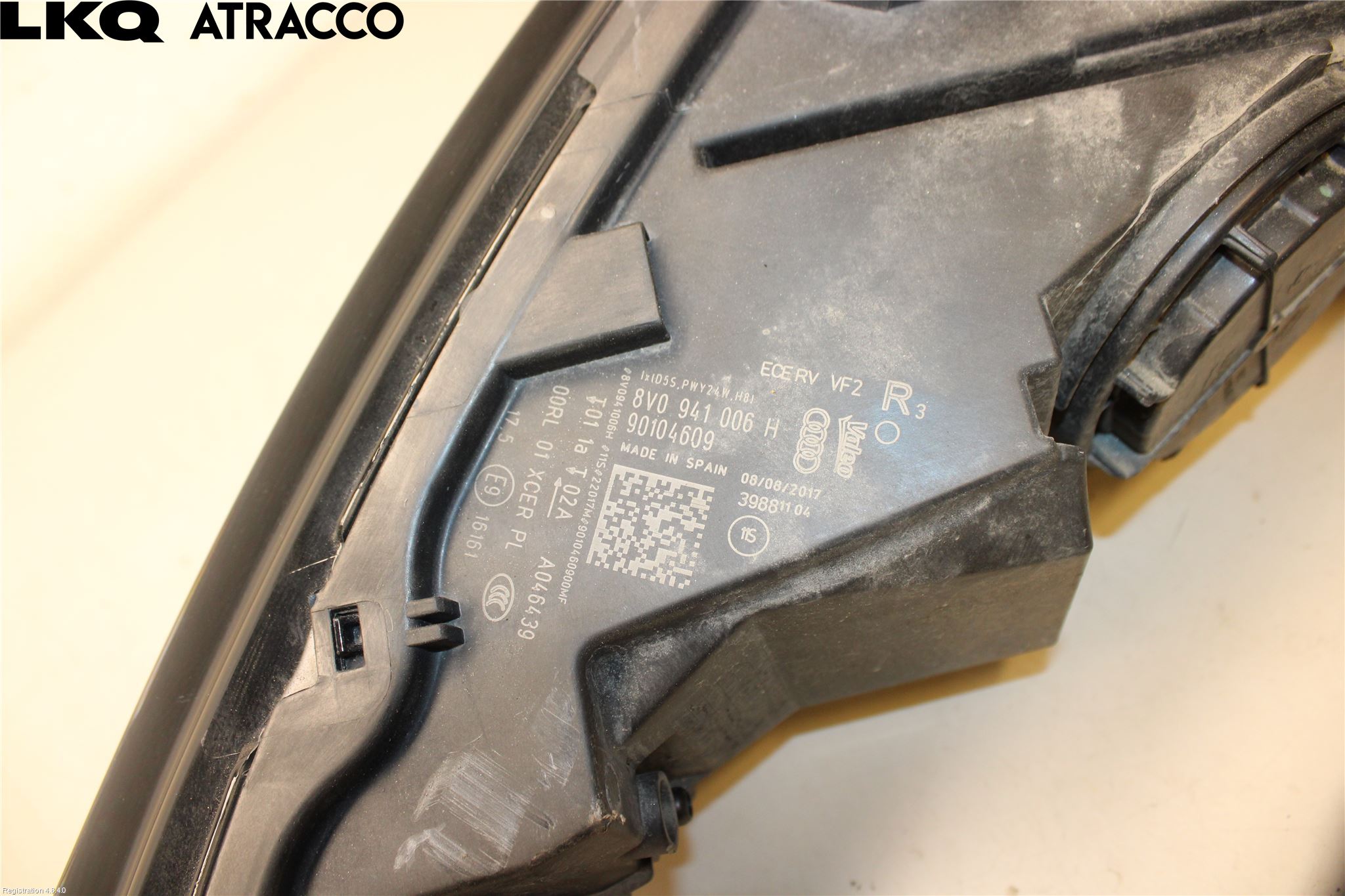 Audi A3/S3 8V 13-20 Strålkastare Höger