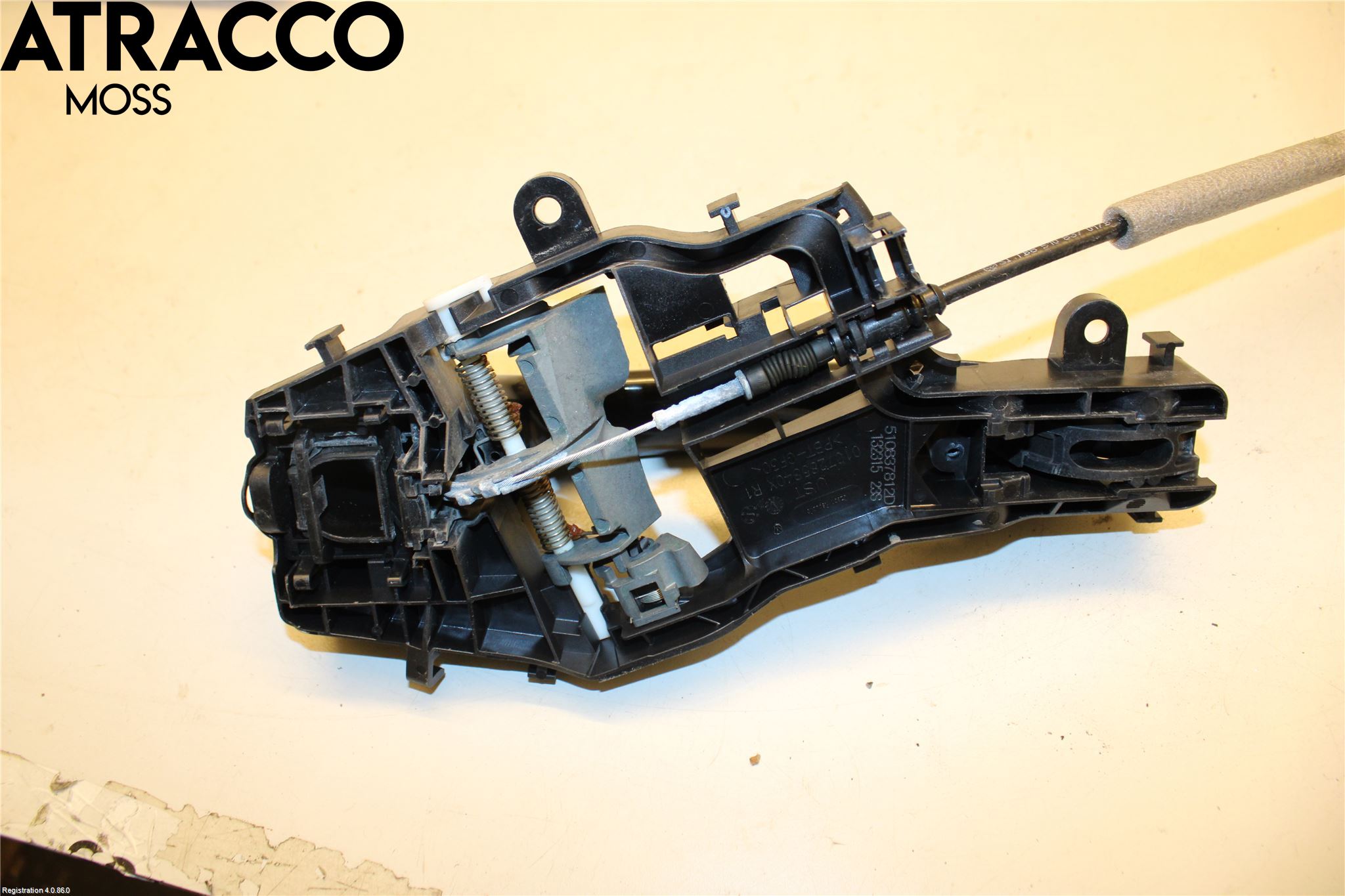 Volkswagen VW PASSAT 15-19 Dörrhandtag Yttre Hö