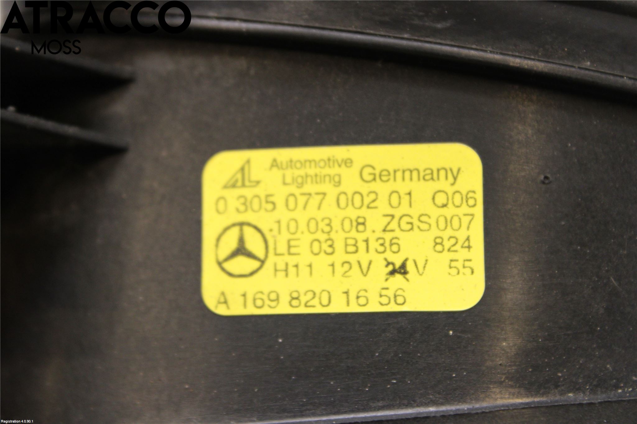 Mercedes-Benz MB C-KLASS (W204) 07-15 Dimljus-Varselljus Fram