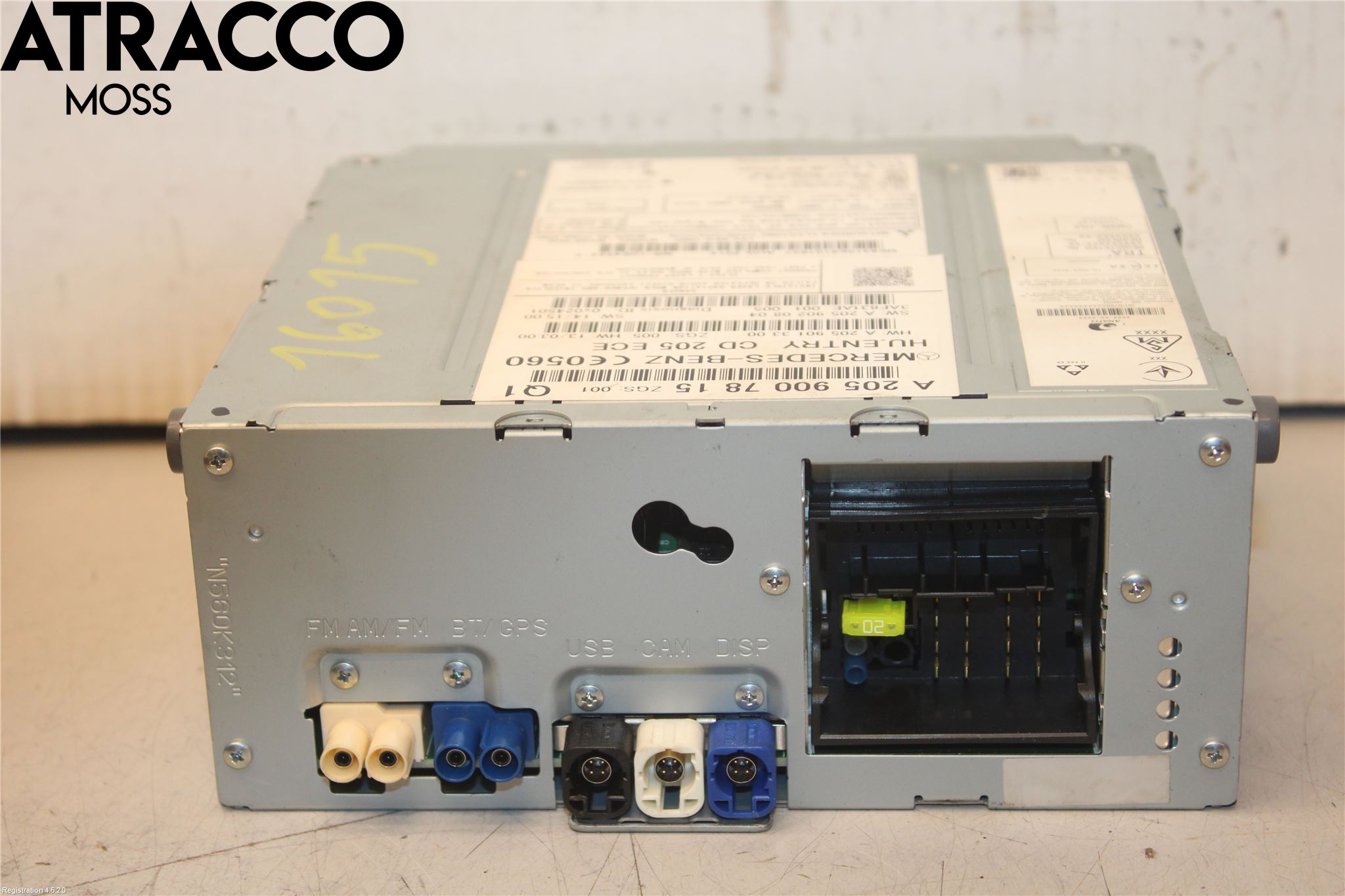 Mercedes-Benz MB C-KLASS (W205) 14-21 Cd Radio - Multimediapanel
