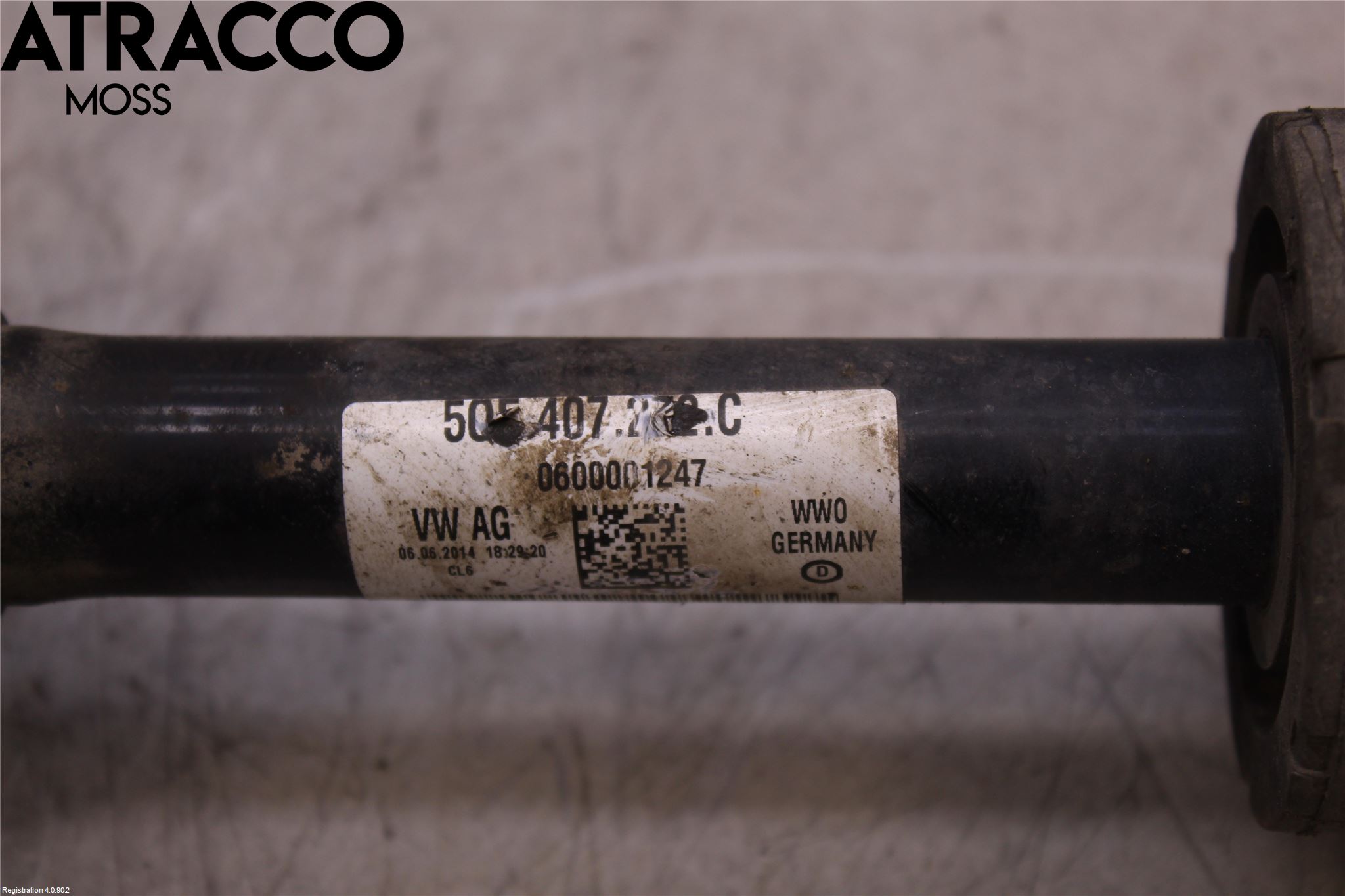 Volkswagen VW GOLF / E-GOLF VII 13-20 Drivaxel Fram Höger