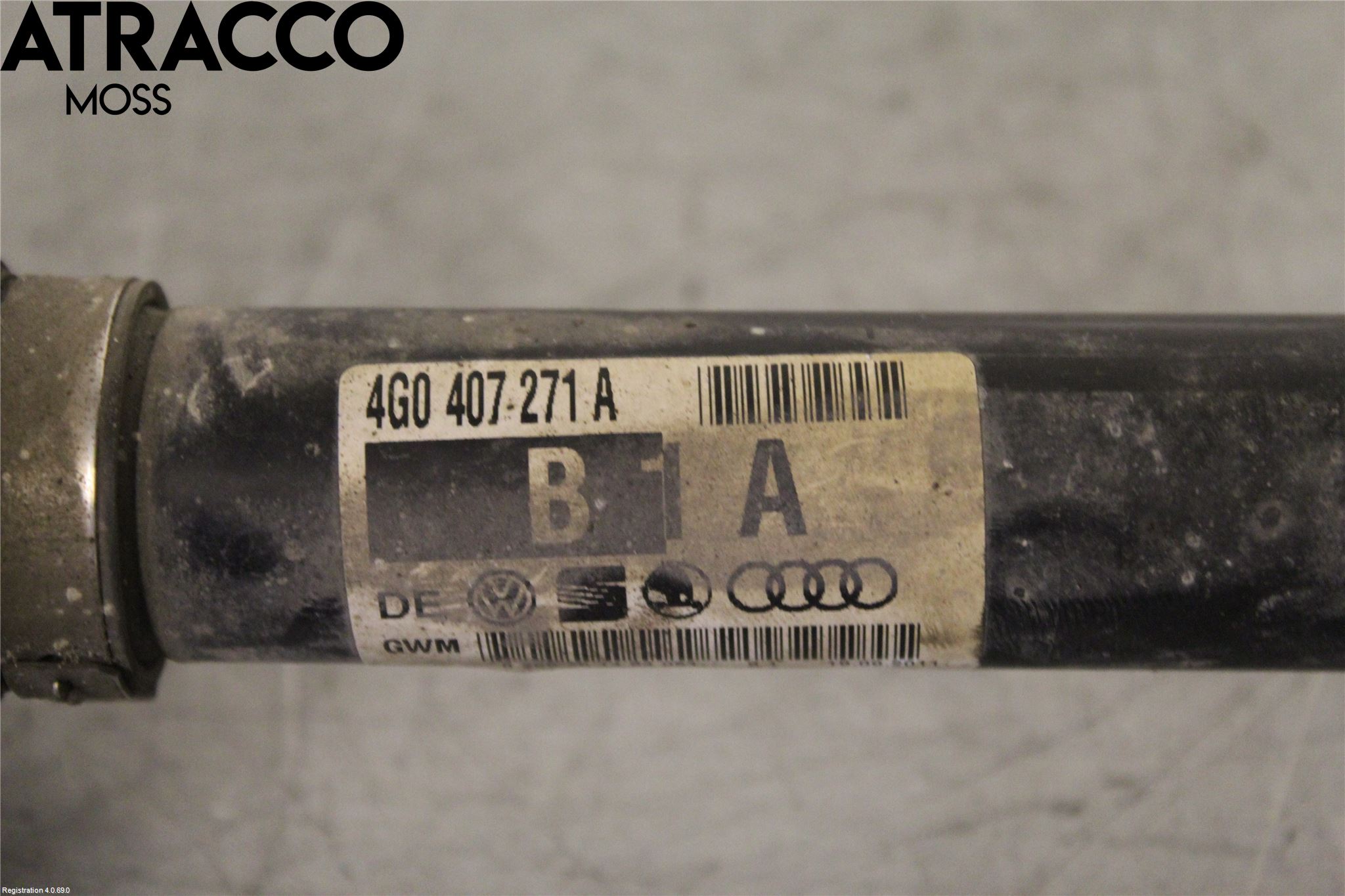Audi A6/S6 4G 11-18 Drivaxel Fram Vänster
