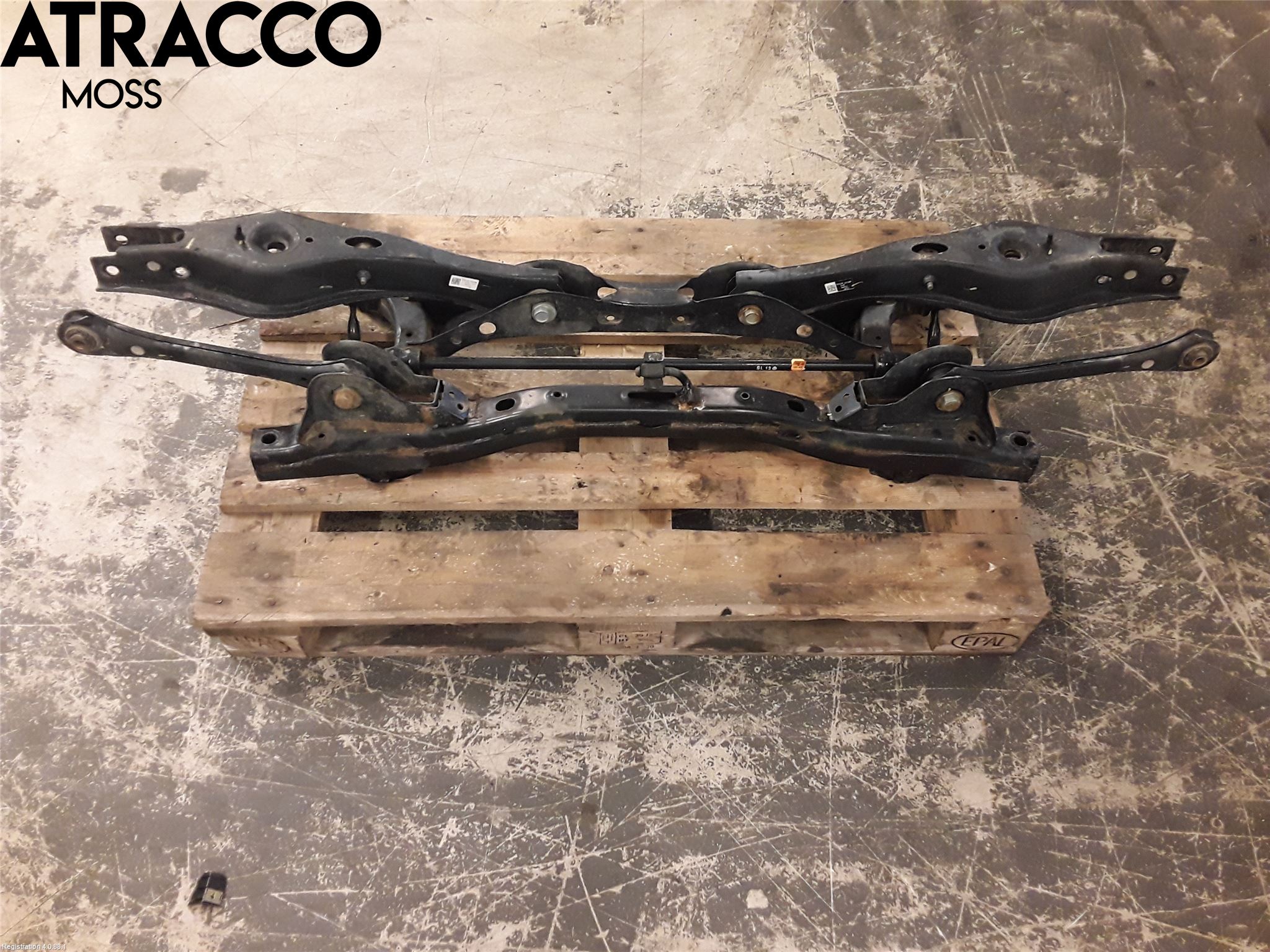 Kia NIRO (DE) 17-22 Bakaxelbalk