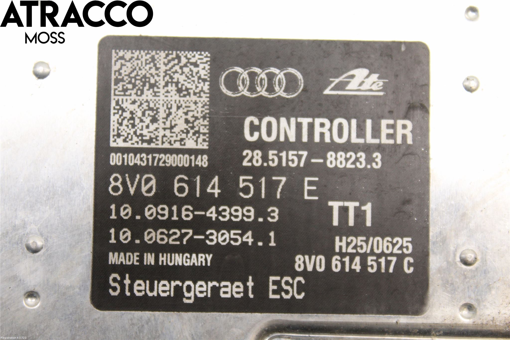 Audi A3/S3 8V 13-20 Abs Hydraulaggregat