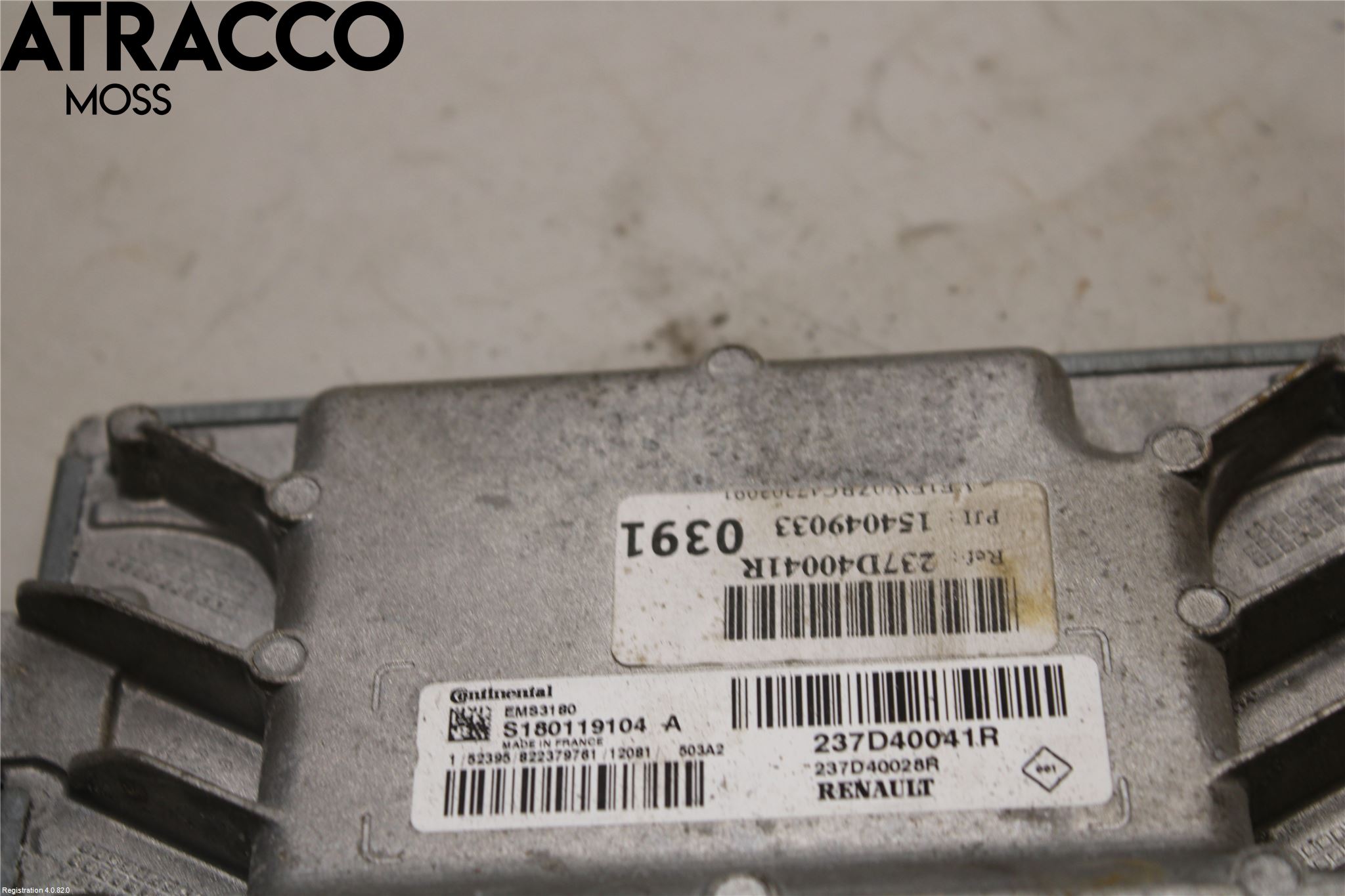 Renault KANGOO II 08-14 Styrenhet Insprut Bensin