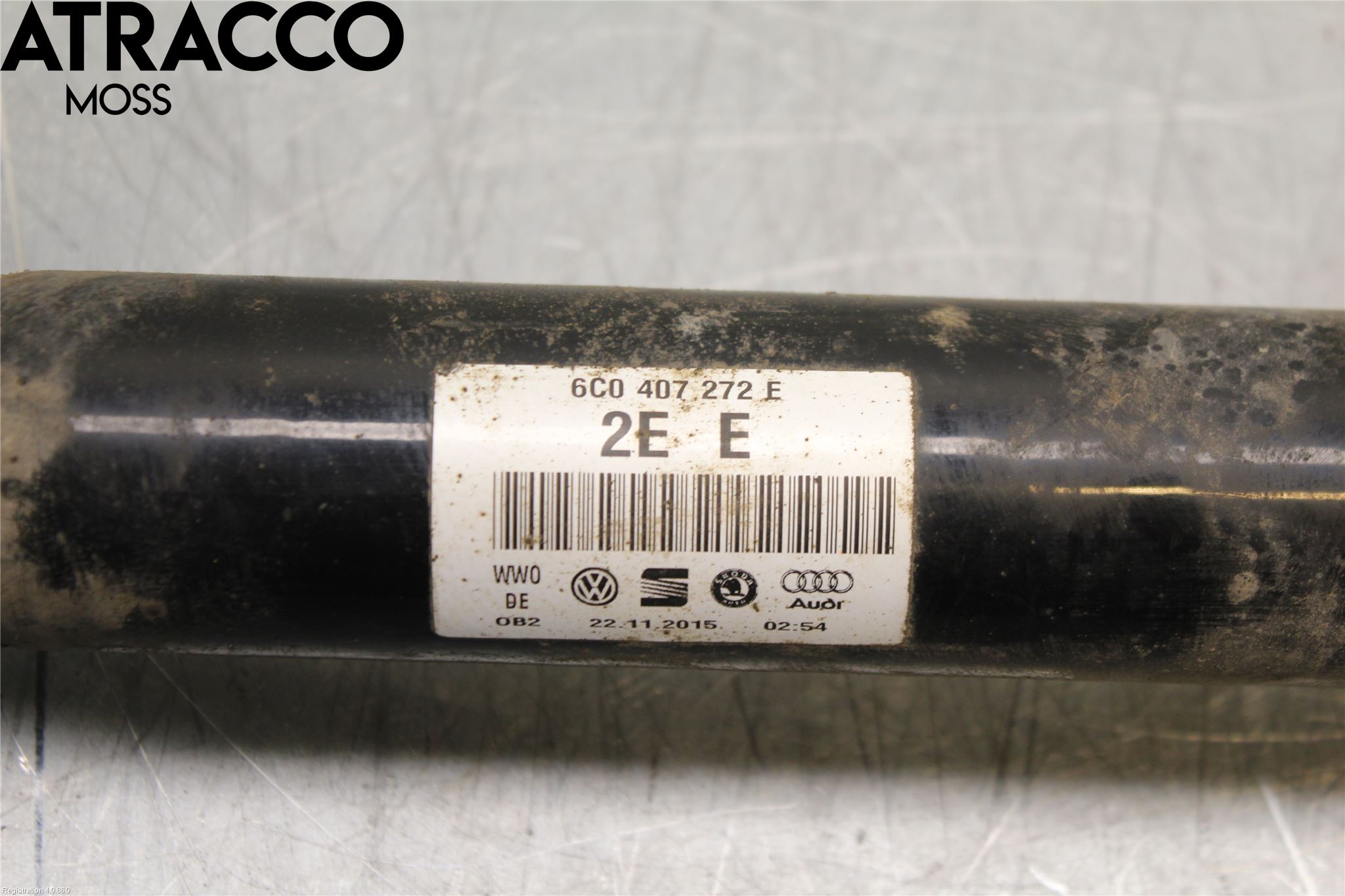 Skoda RAPID Drivaxel Fram Höger