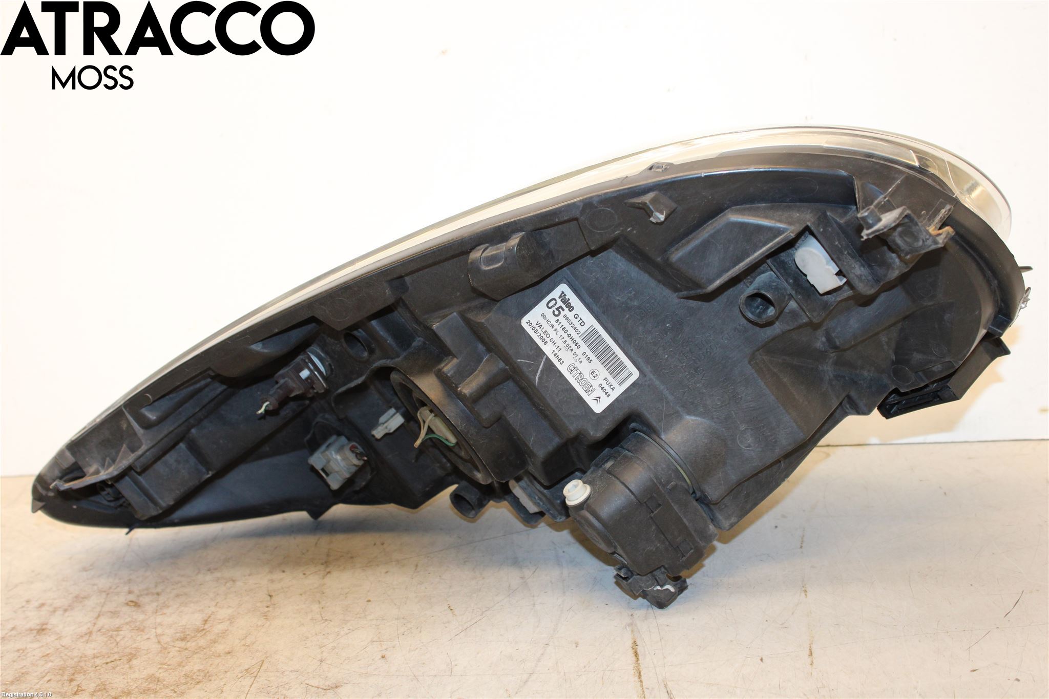 Citroen C1 06-13 Strålkastare Vänster
