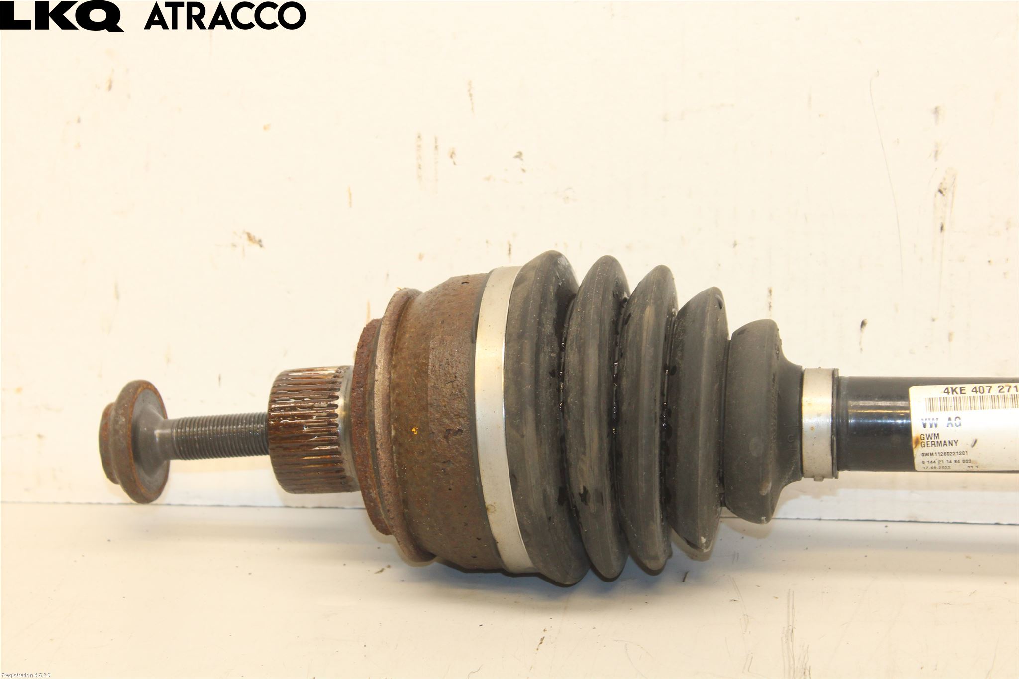 Audi E-TRON, S GE 19- Drivaxel Fram Höger